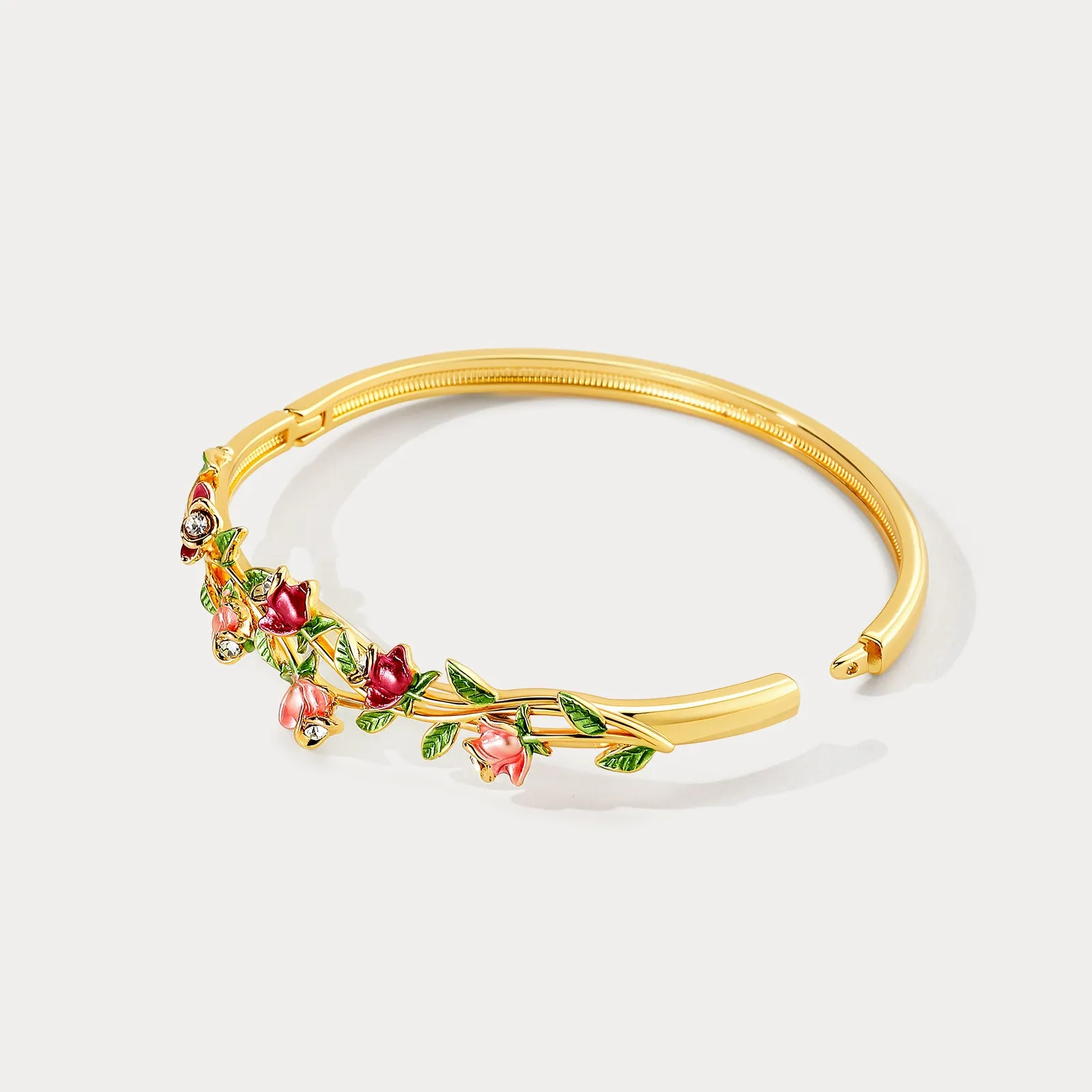 Red Rose Bangle sold by Selenichast product image thumbnail 5