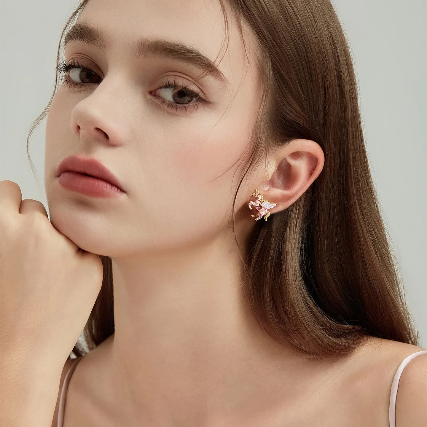 Unicorn Stud Earrings sold by Selenichast product image thumbnail 3