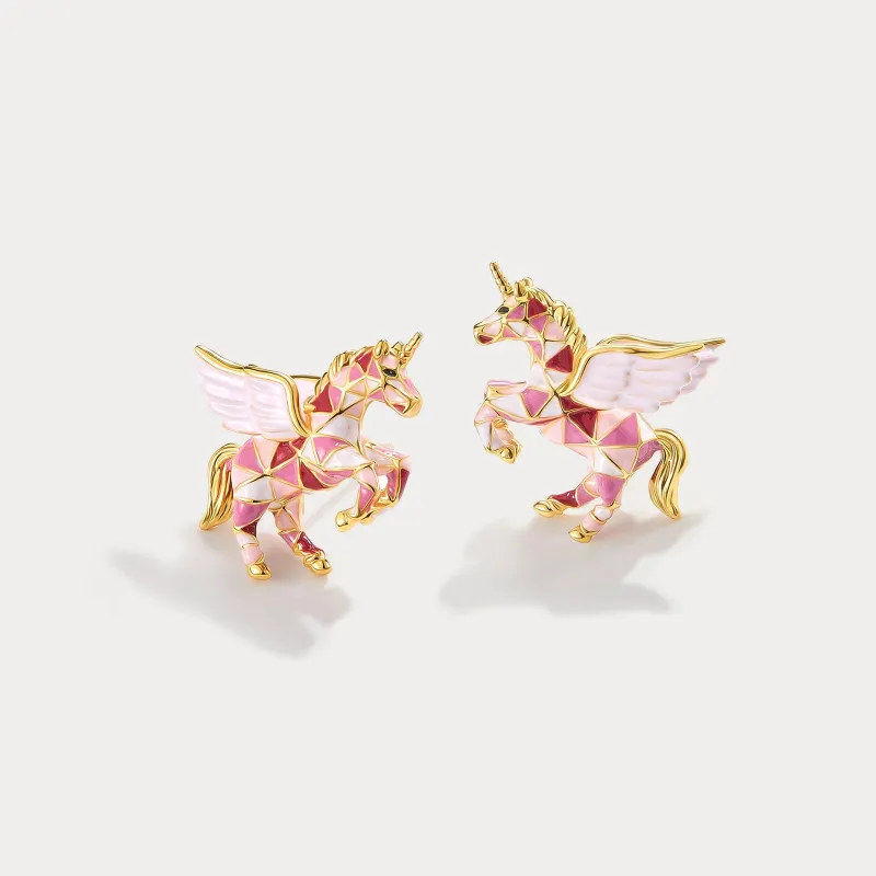 Unicorn Stud Earrings sold by Selenichast