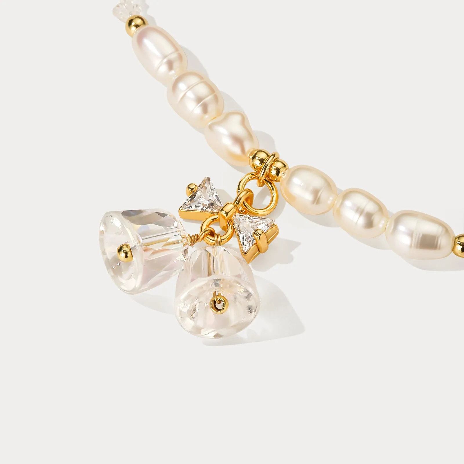 Crystal Lily of the Valley Bracelet sold by Selenichast product image thumbnail 3