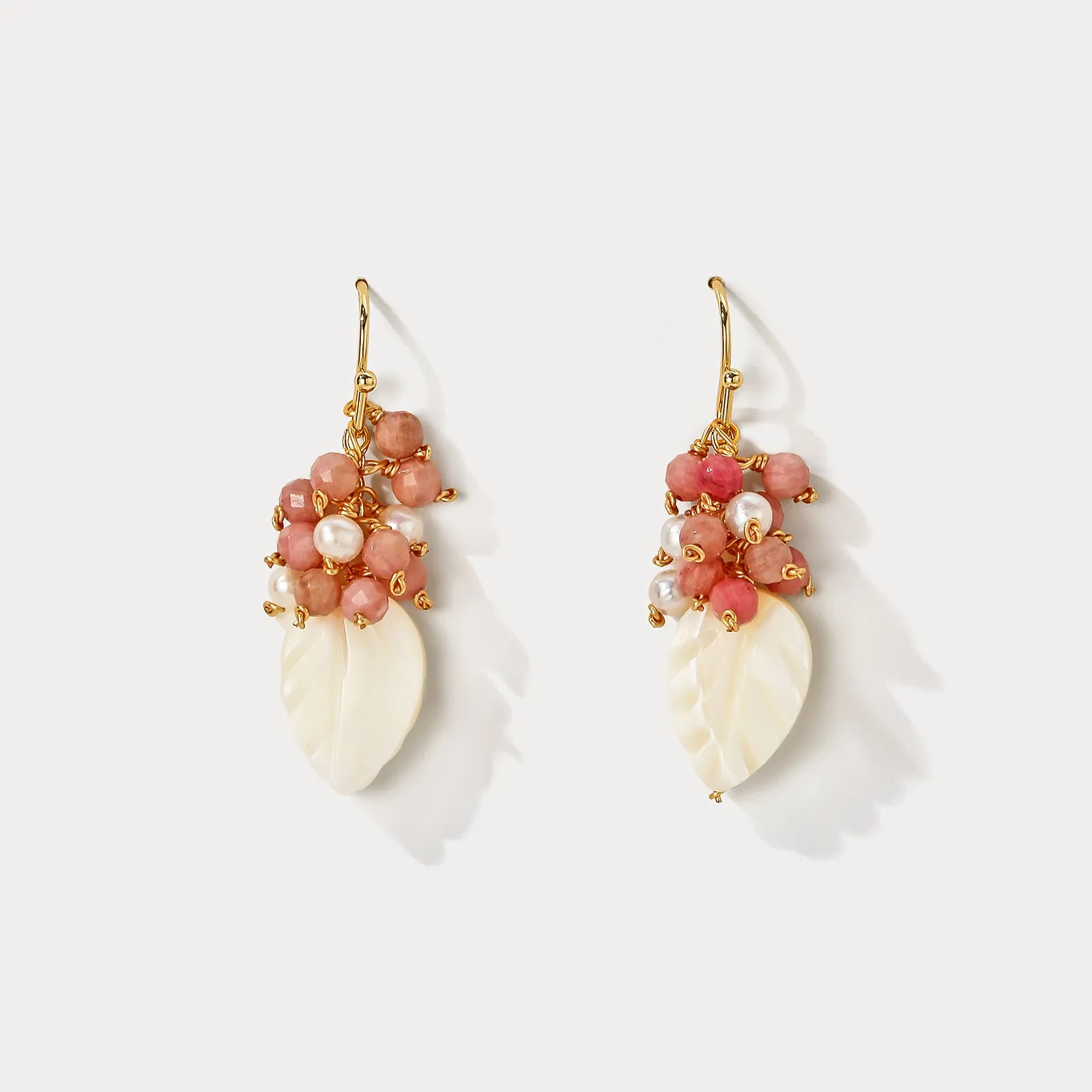 Berry Leaf Earrings sold by Selenichast