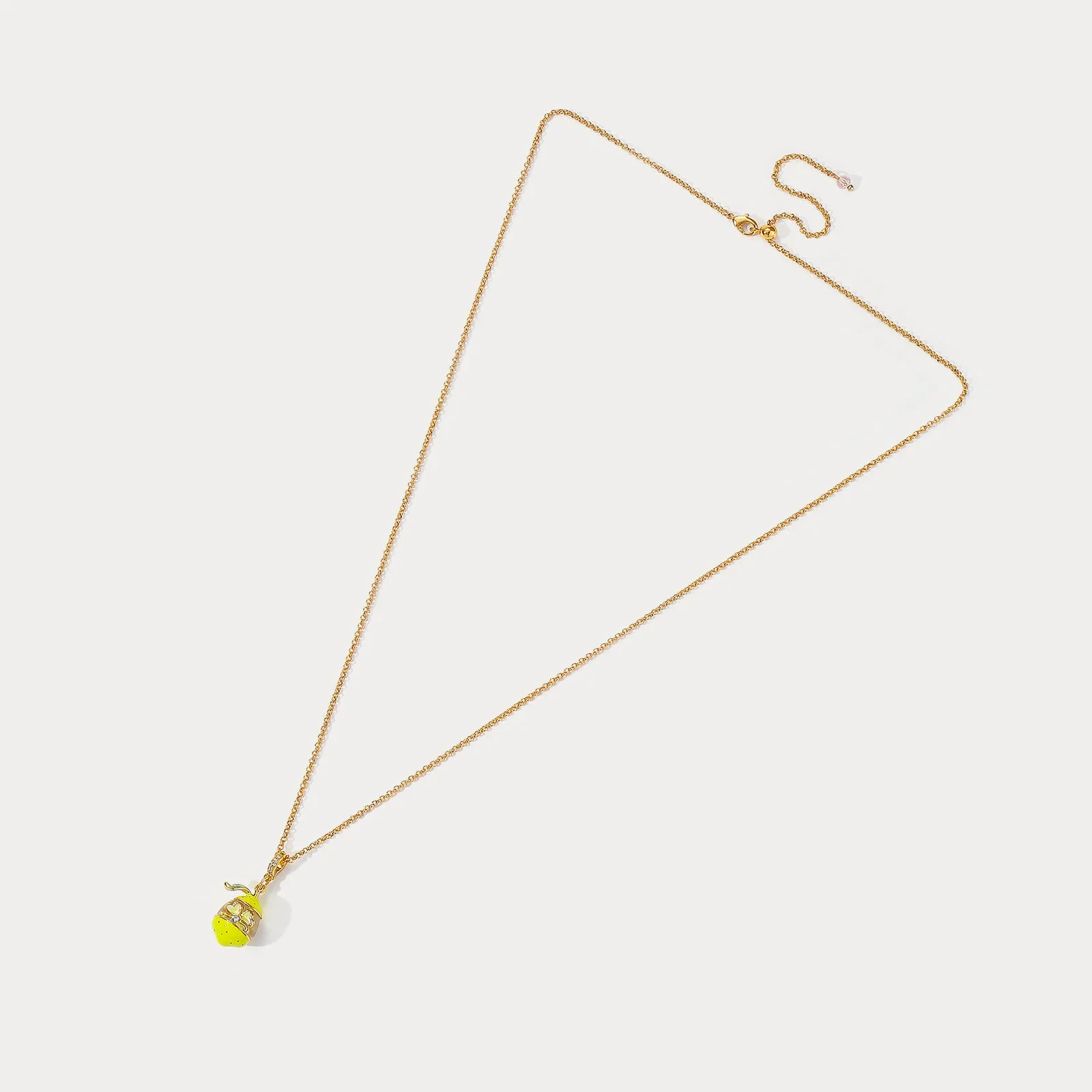 Lemon Clover Necklace sold by Selenichast product image thumbnail 4