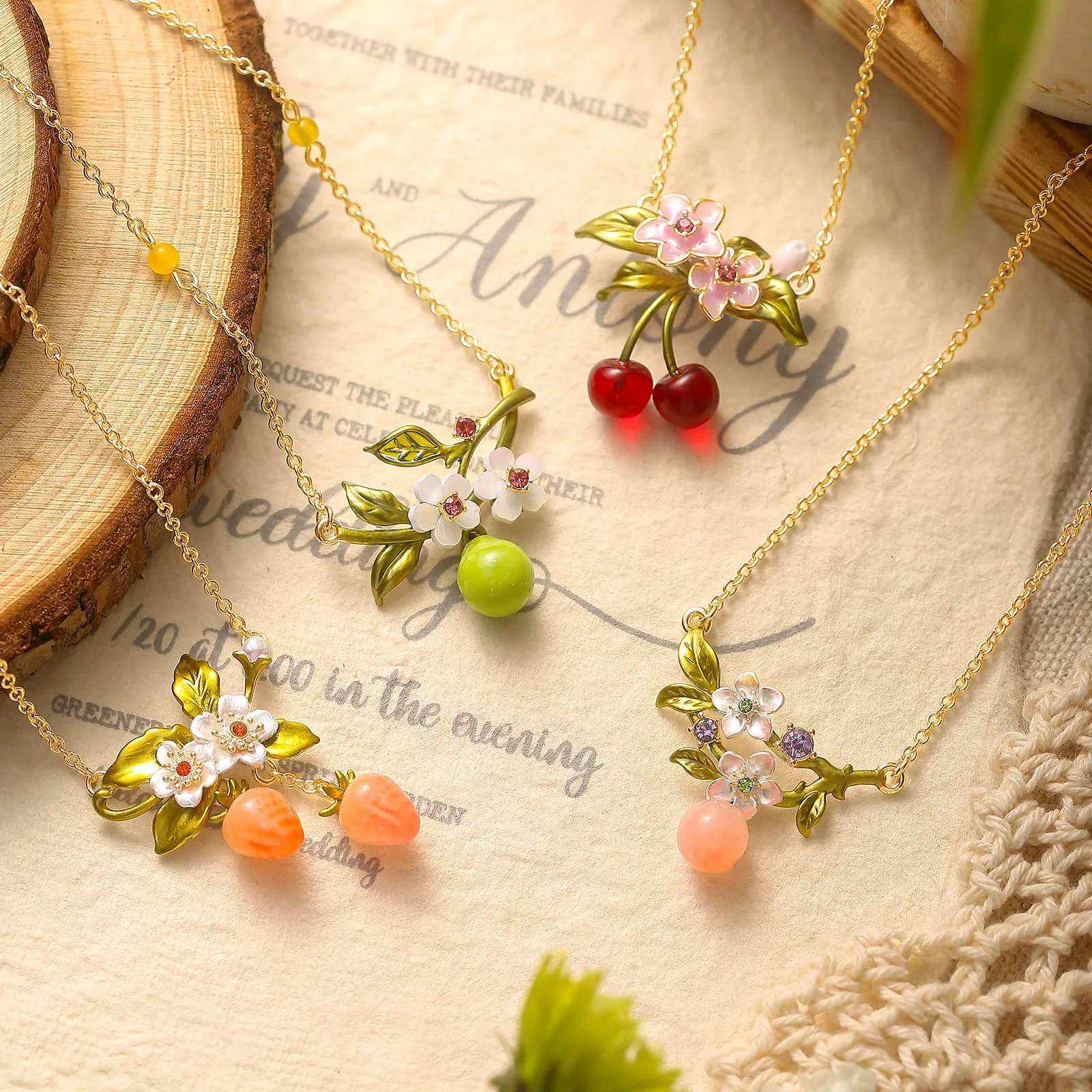 Cherry Necklace sold by Selenichast product image thumbnail 5