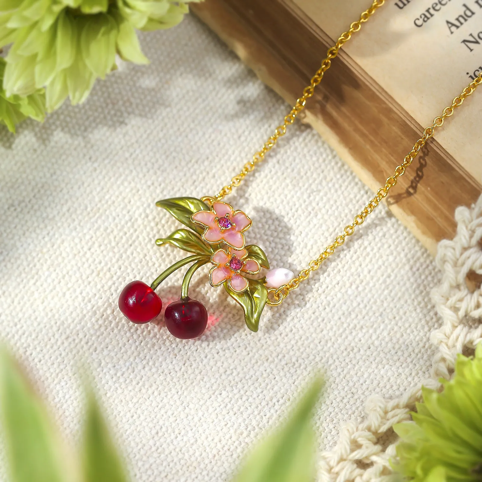 Cherry Necklace sold by Selenichast product image thumbnail 3
