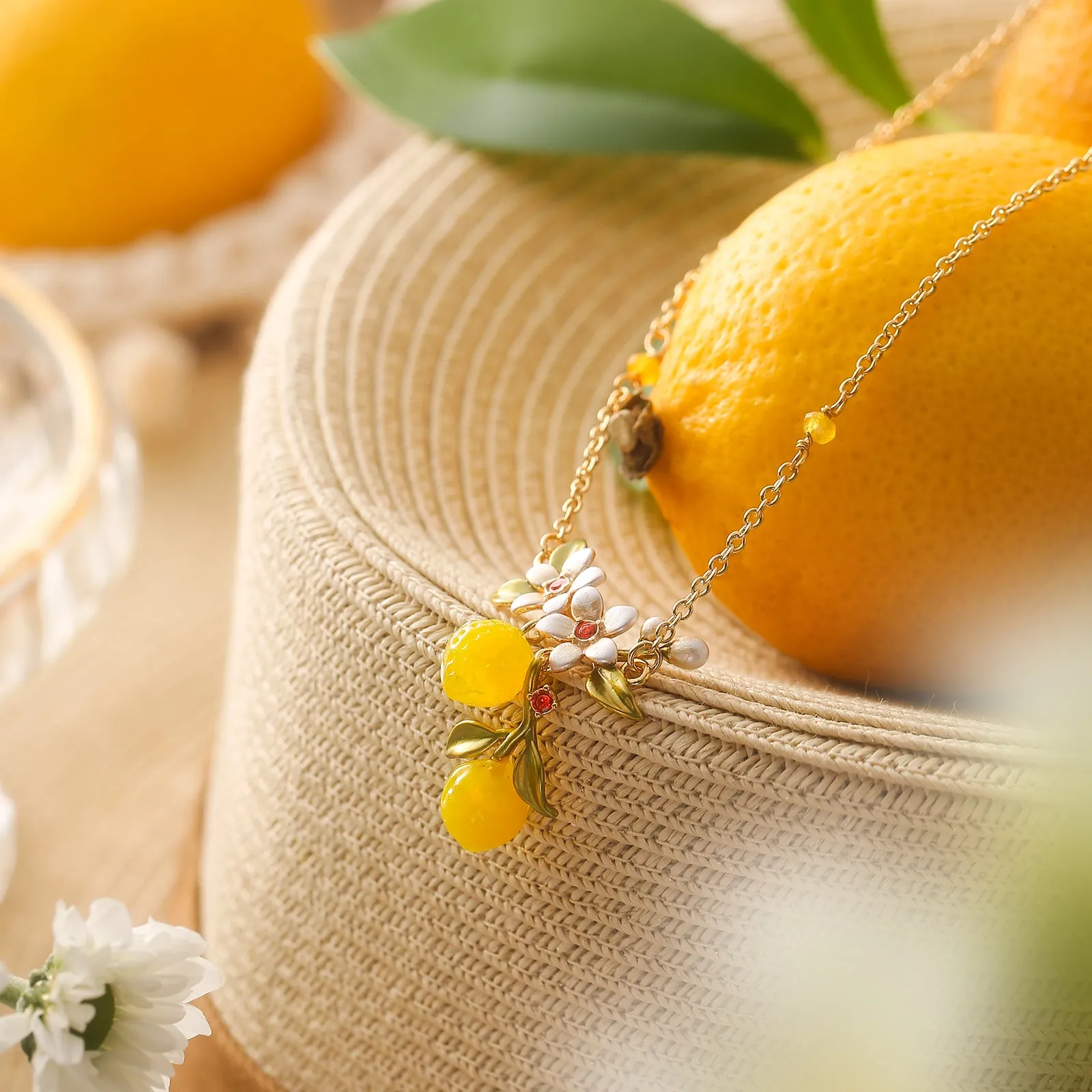 Lemon Necklace sold by Selenichast product image thumbnail 2