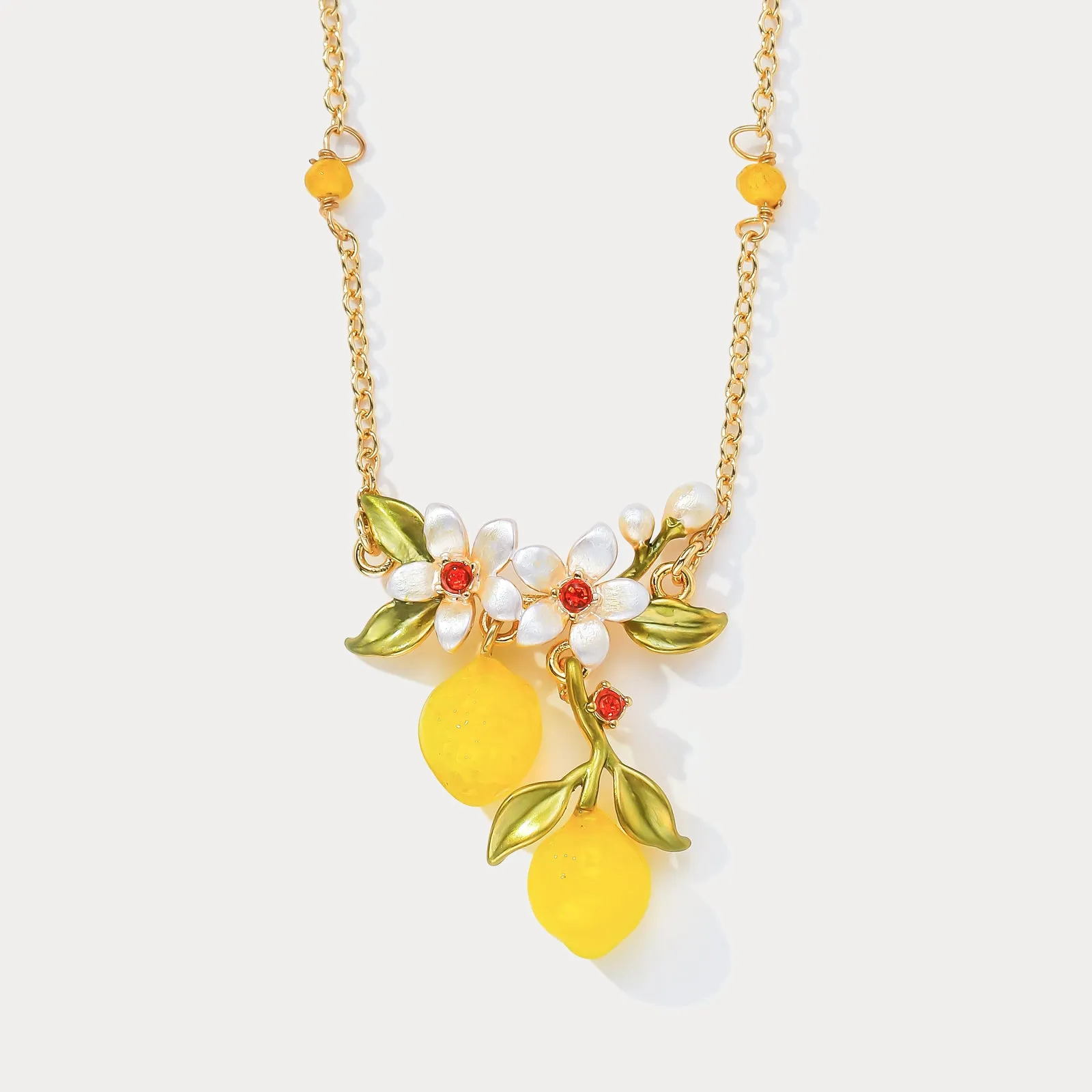 Lemon Necklace sold by Selenichast