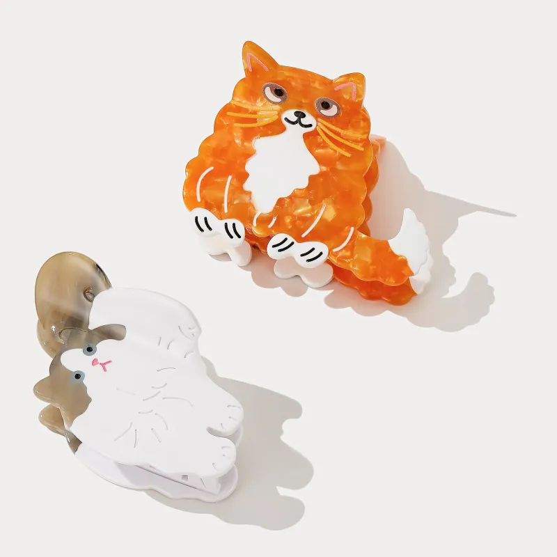 Kitten Hair Claw Clips sold by Selenichast