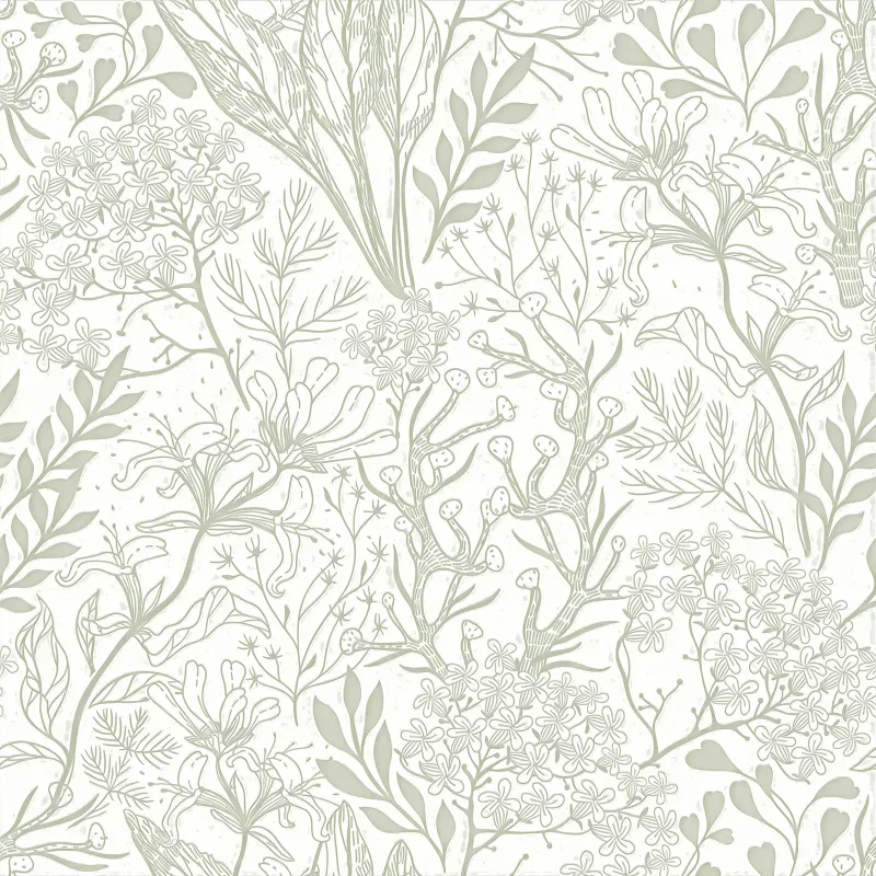 Botanical Garden Square Scarf made by Selenichast