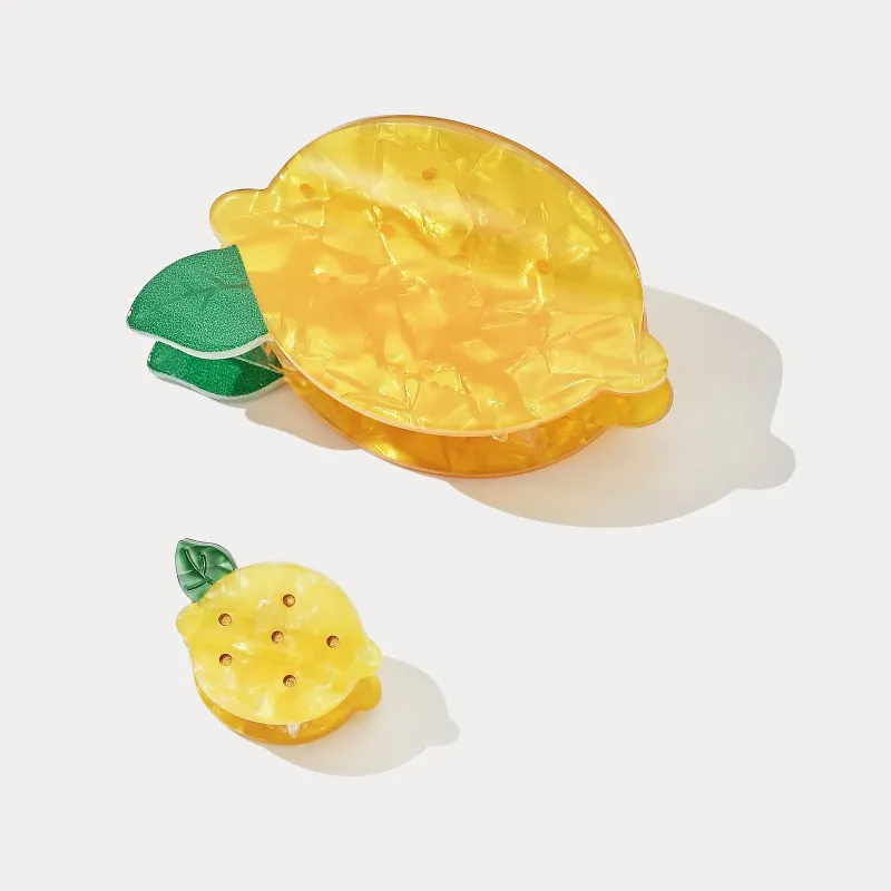 Lemon Claw Clips made by Selenichast