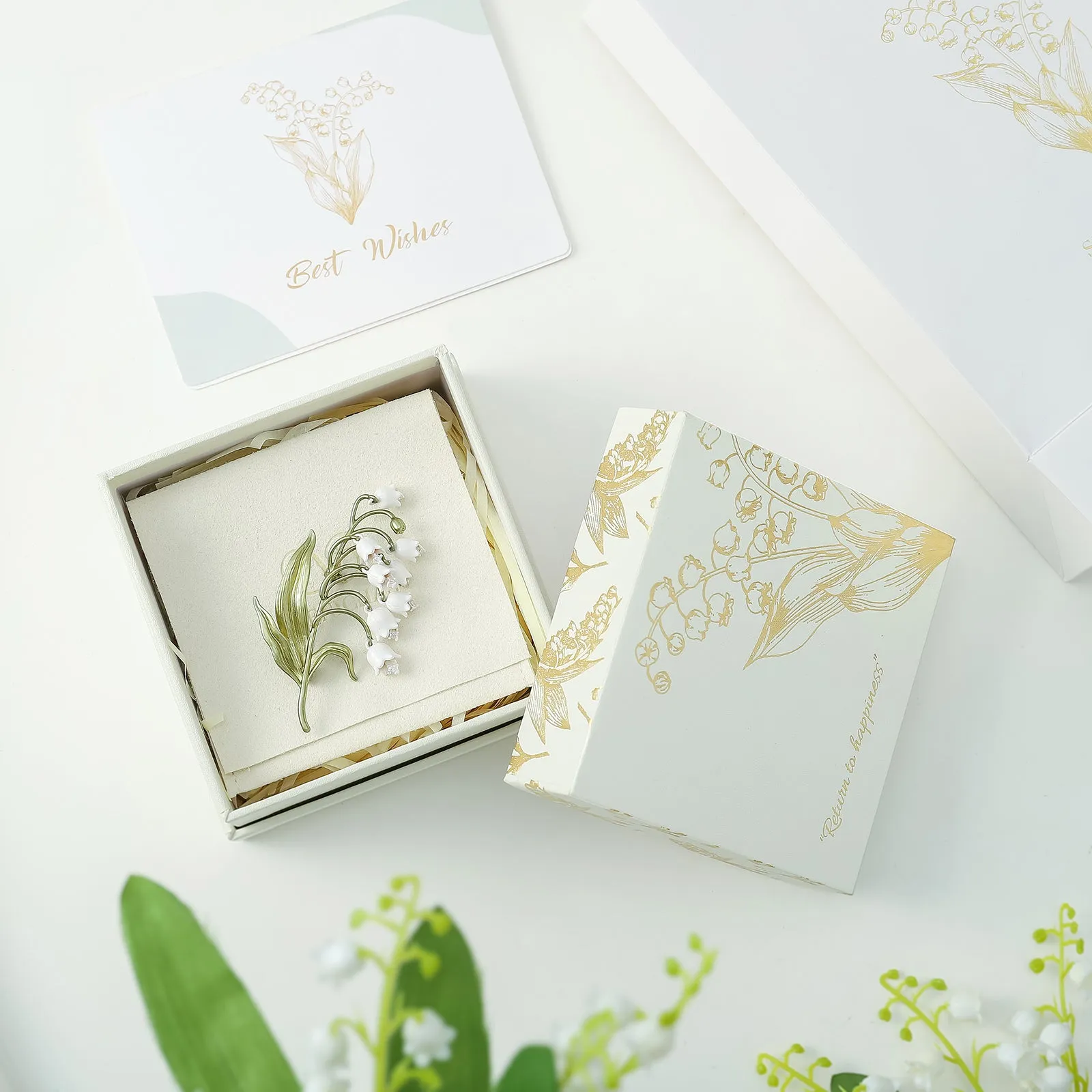 Lily of The Valley Gift Box sold by Selenichast product image thumbnail 2