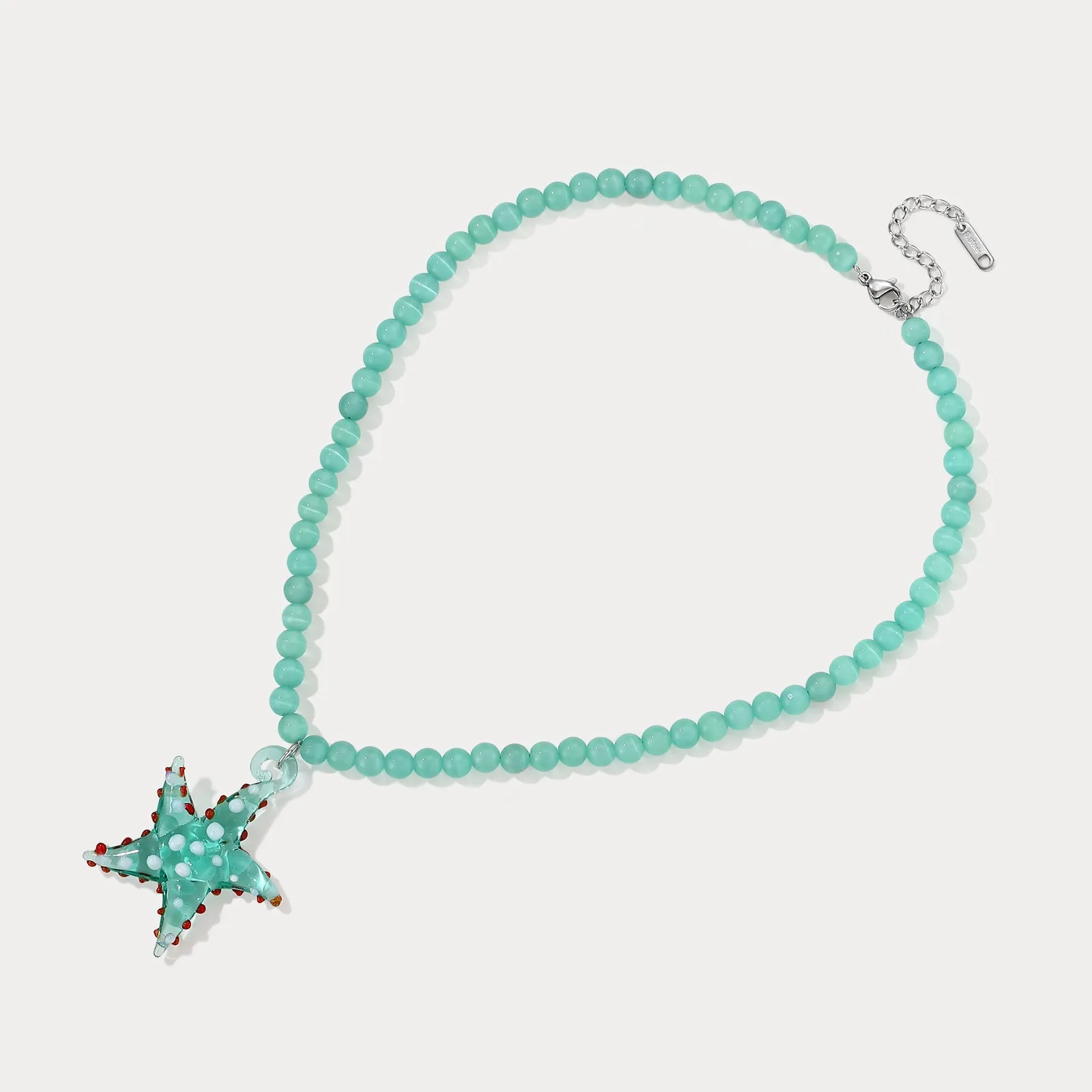 Starfish Beaded Pendant Necklace sold by Selenichast product image thumbnail 3