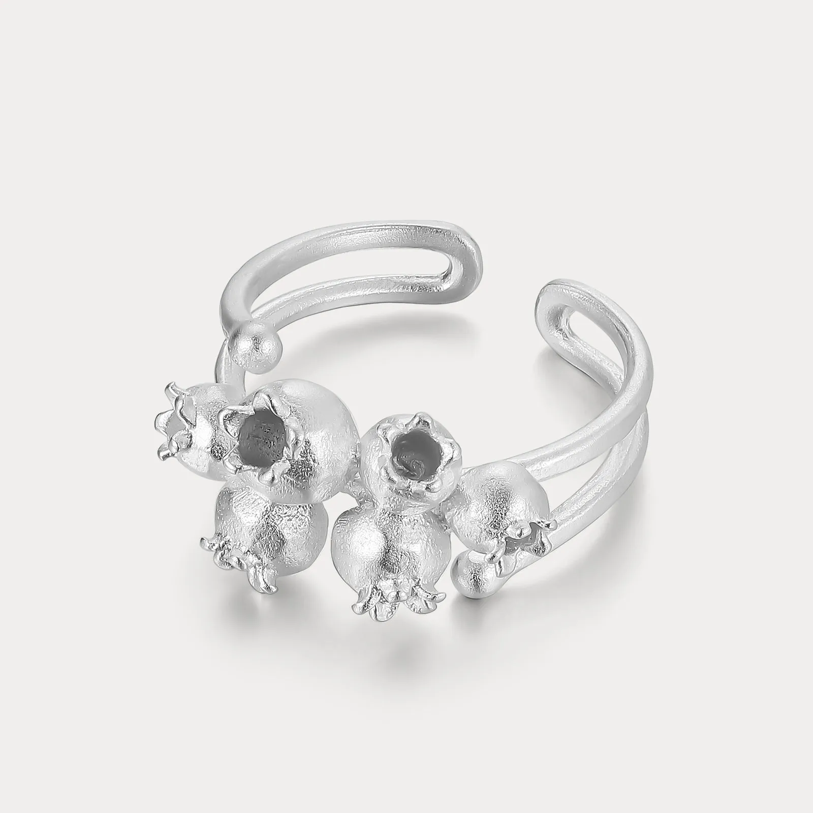 Silver Blueberry Ring sold by Selenichast product image thumbnail 3