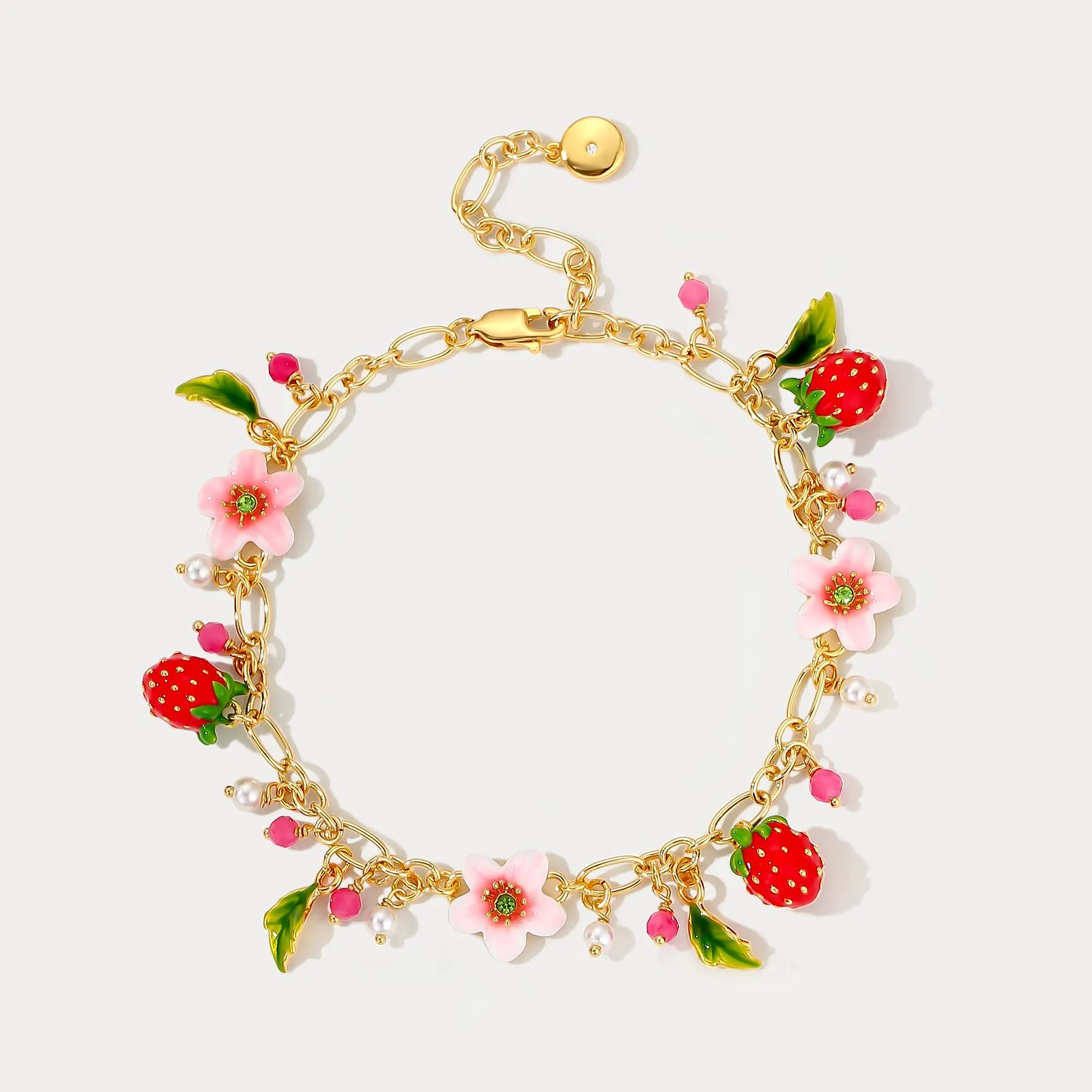 Strawberry Bracelet sold by Selenichast