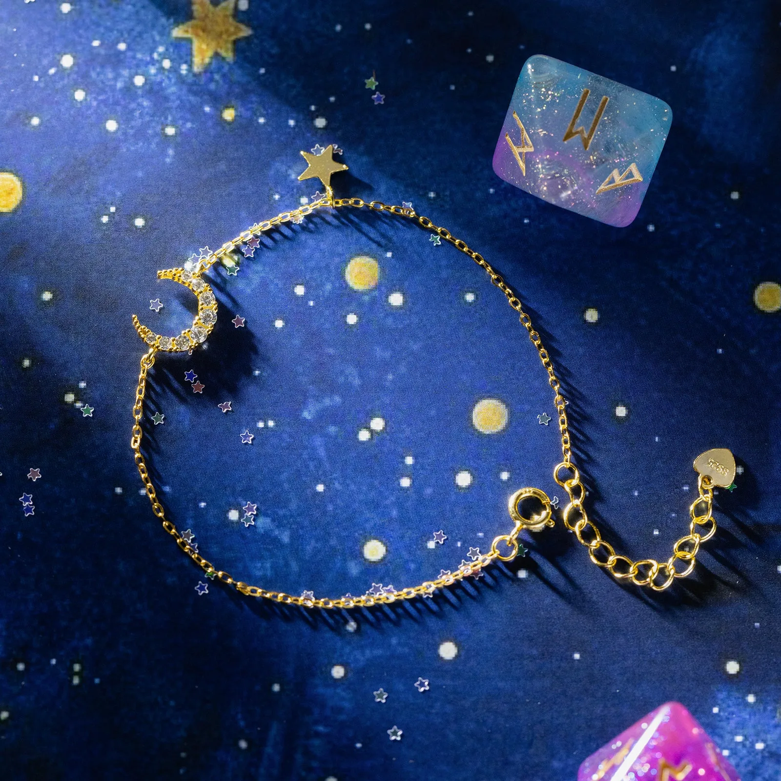 Moon Star Bracelet sold by Selenichast product image thumbnail 2