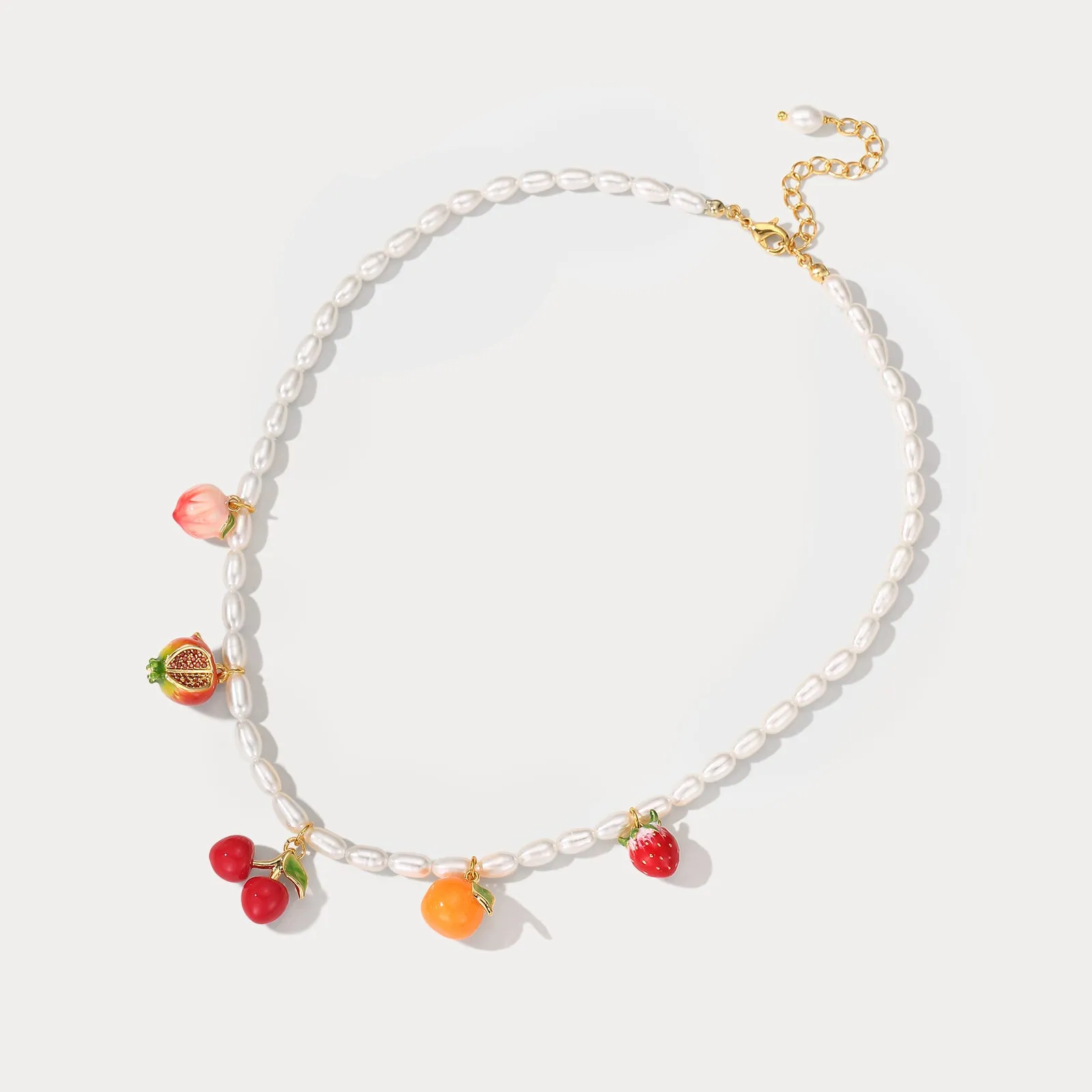 Fruit Pearl Necklace sold by Selenichast product image thumbnail 3