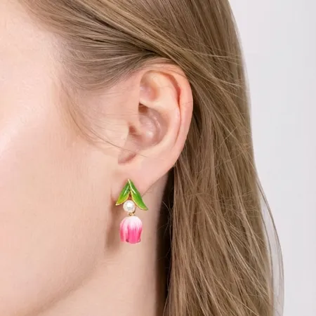 Tulip Earrings sold by Selenichast product image thumbnail 3