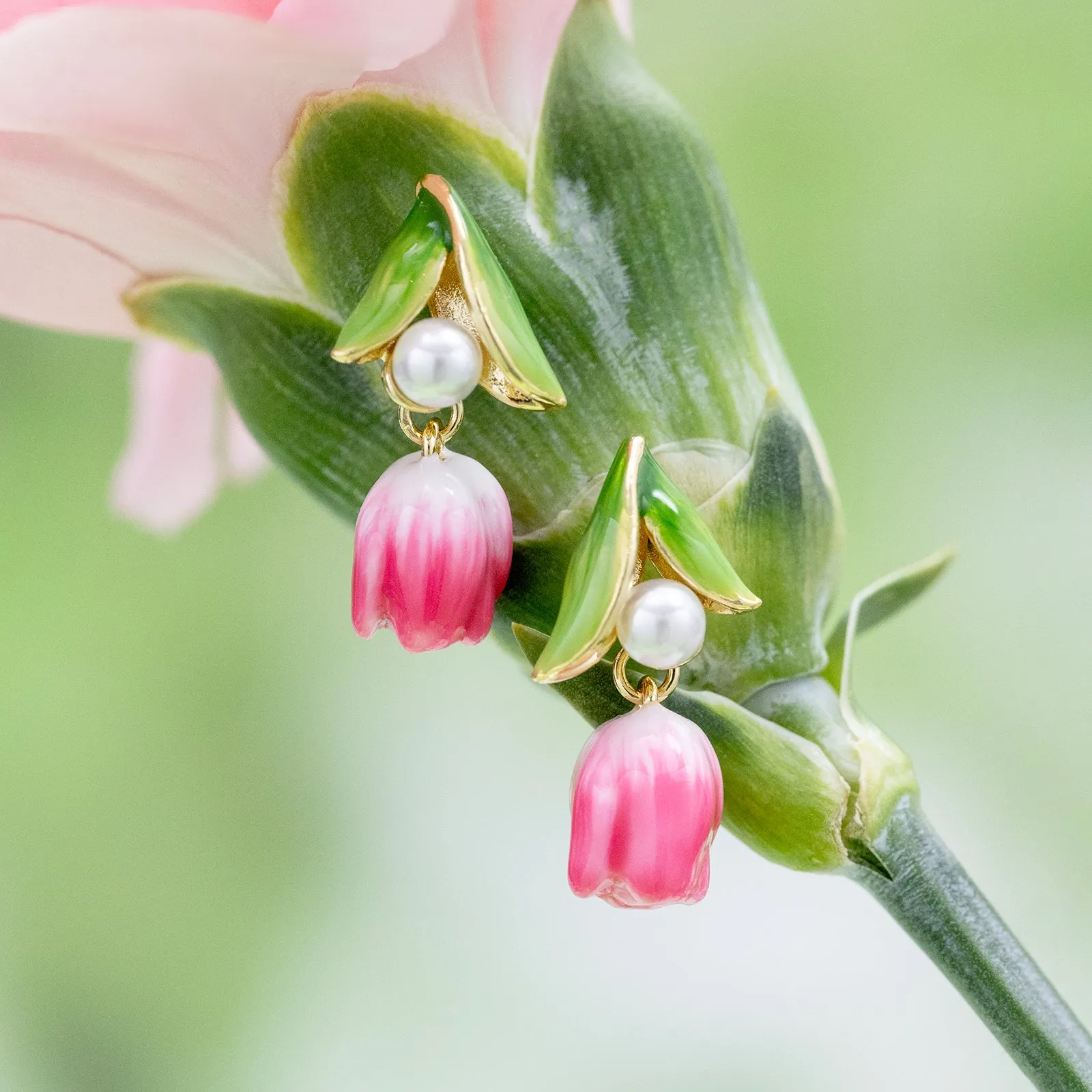 Tulip Earrings sold by Selenichast product image thumbnail 4