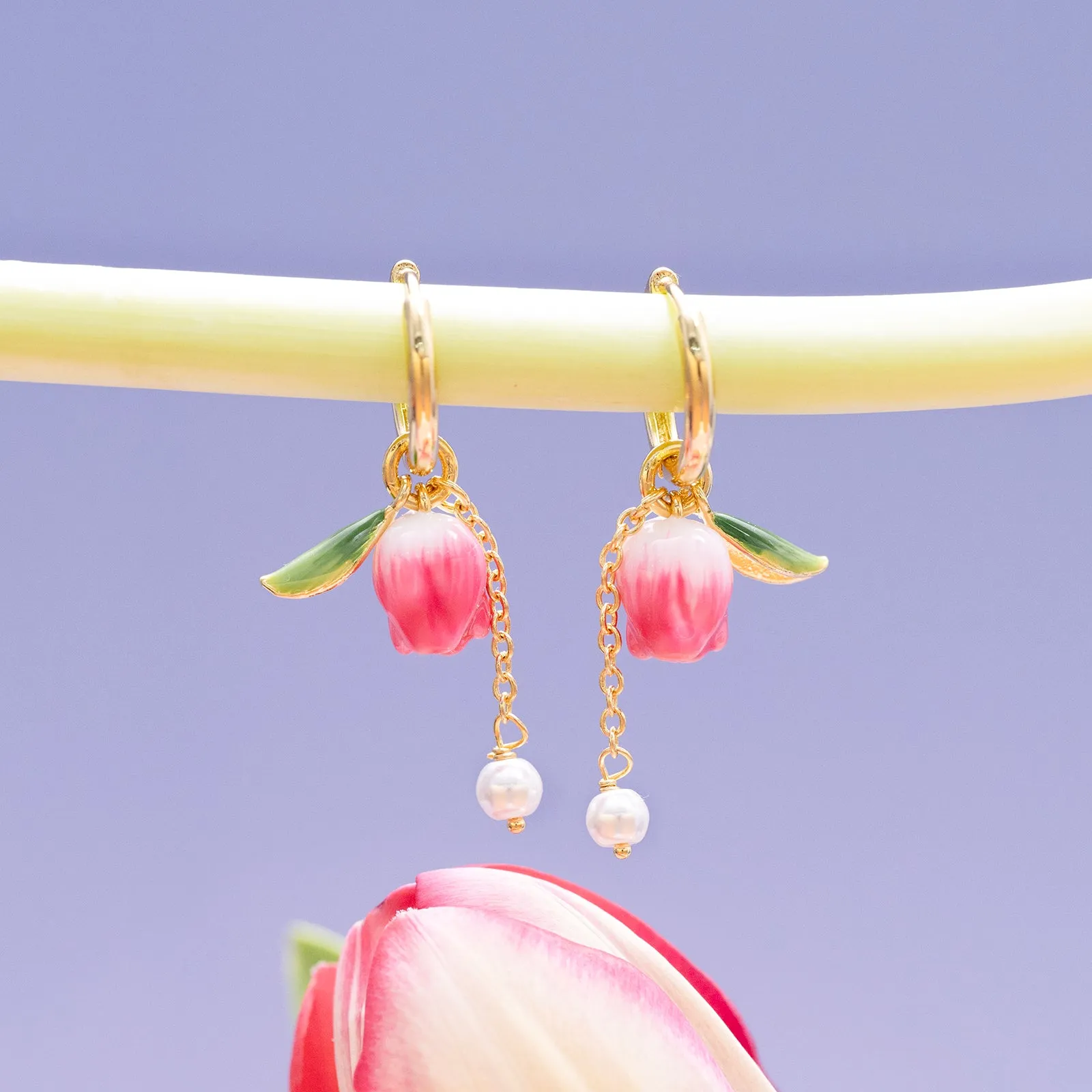 Tulip Earrings sold by Selenichast product image thumbnail 3