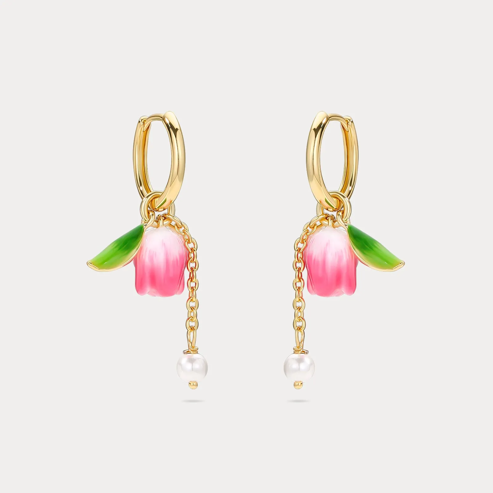 Tulip Earrings sold by Selenichast