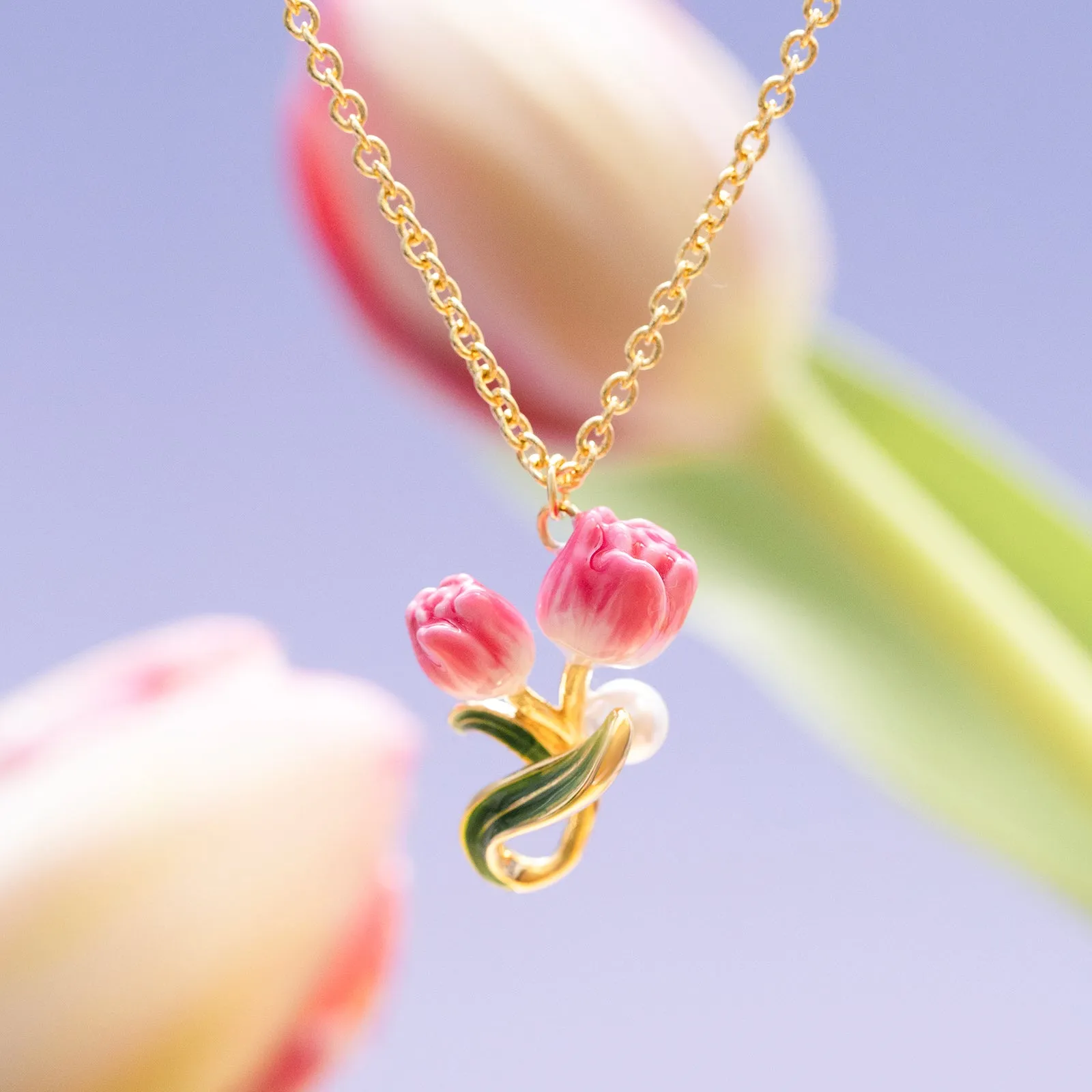 Tulip Necklace sold by Selenichast product image thumbnail 2