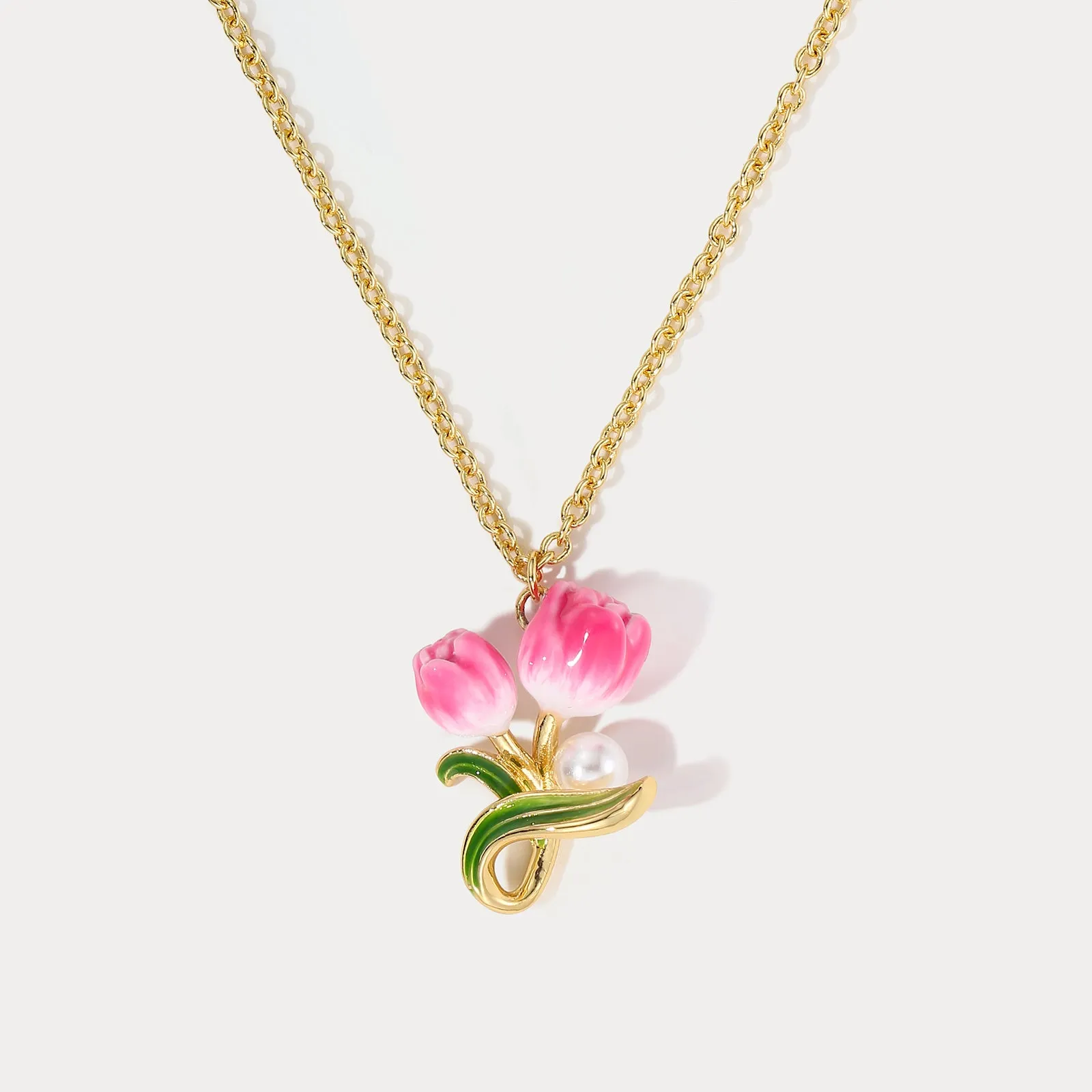 Tulip Necklace sold by Selenichast