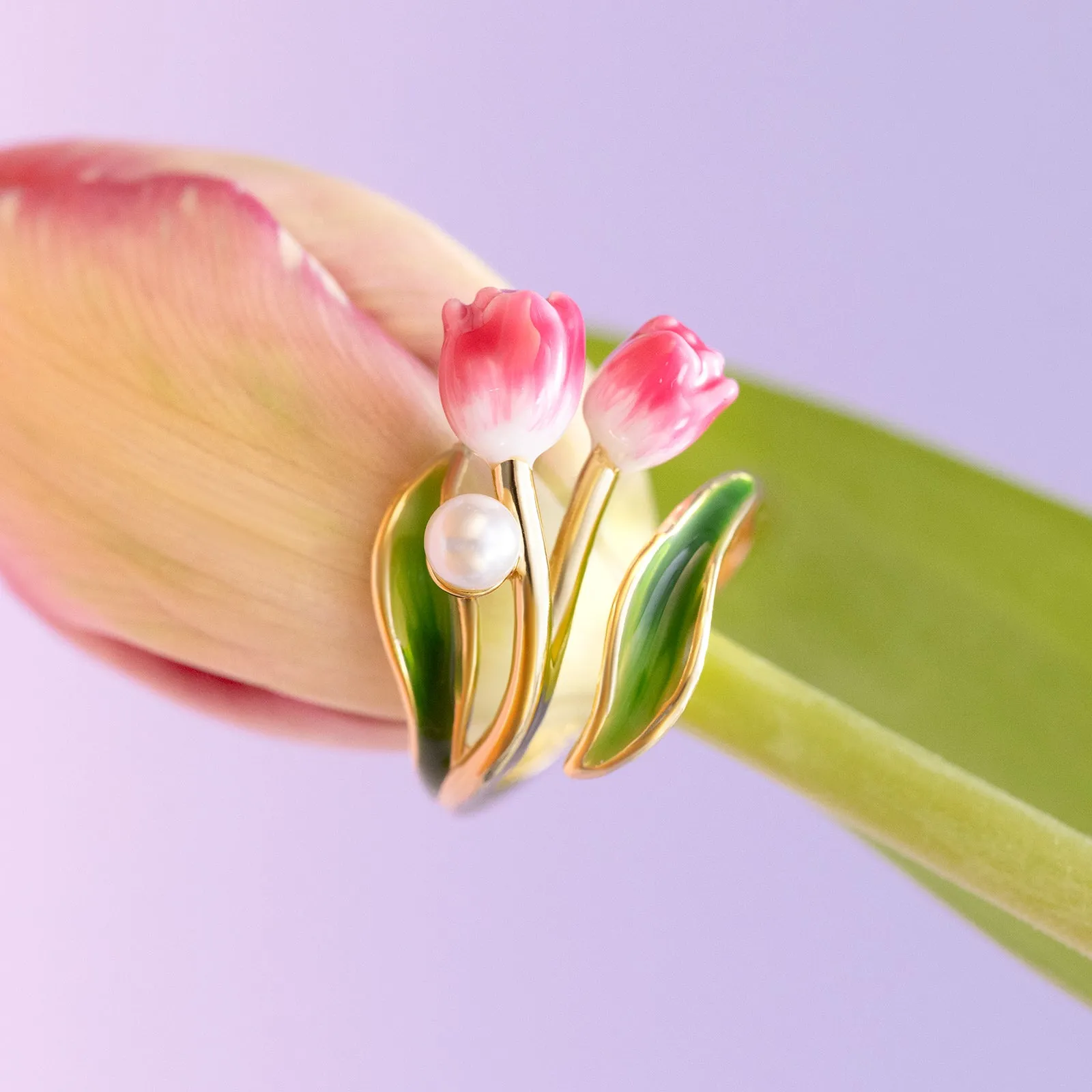 Tulip Ring sold by Selenichast product image thumbnail 2