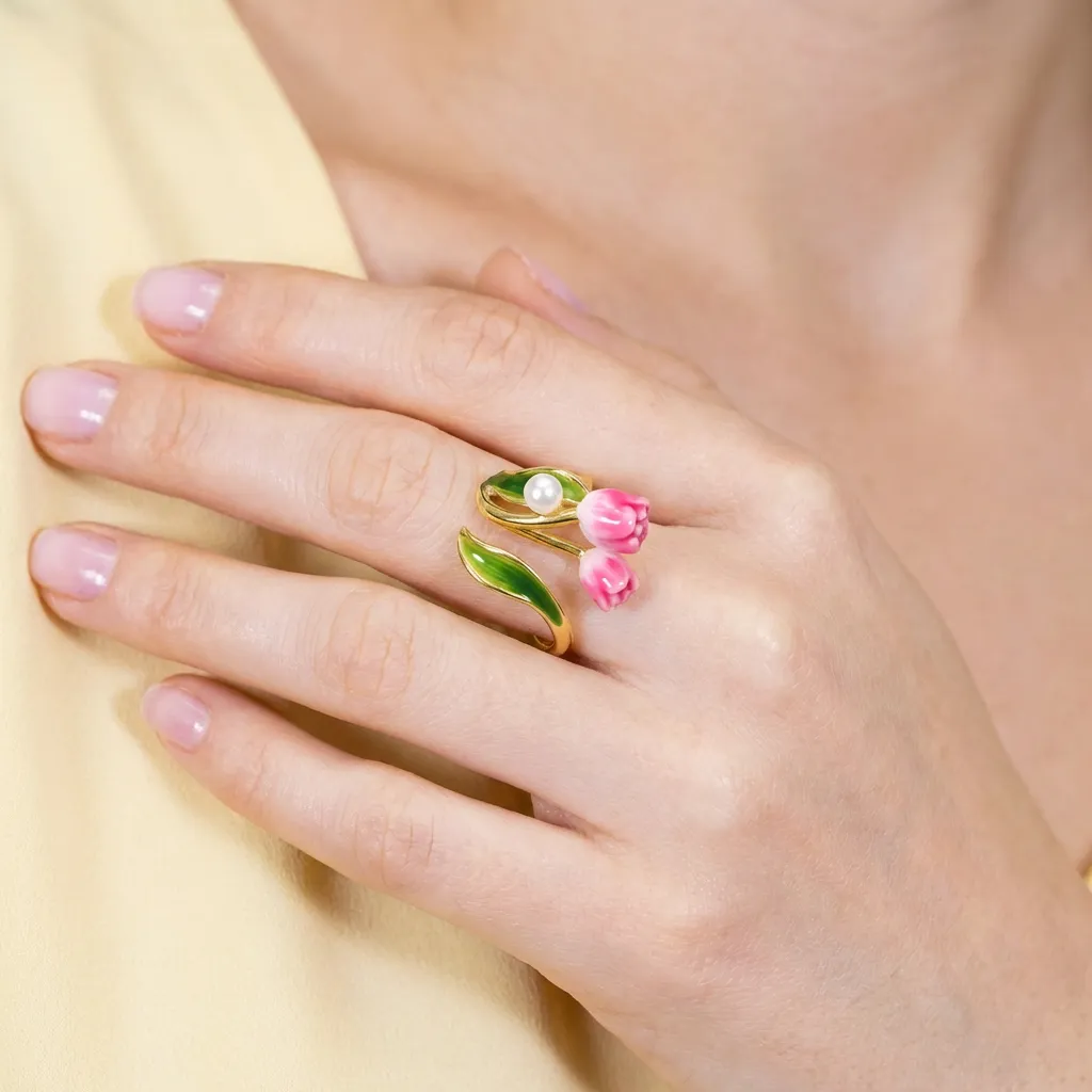 Tulip Ring sold by Selenichast product image thumbnail 3