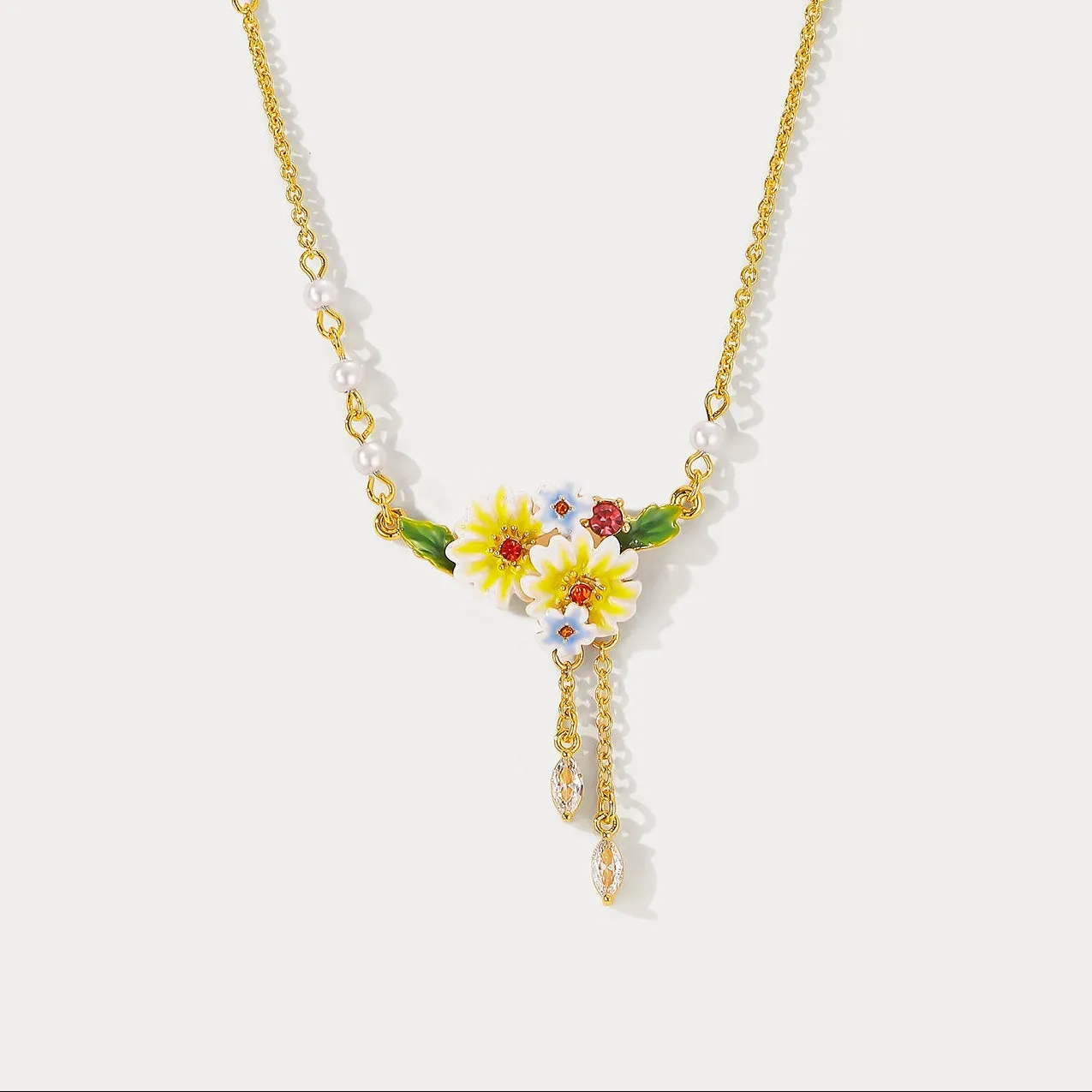 Daisy Jewelry Set with Gift Wrapping sold by Selenichast product image thumbnail 2