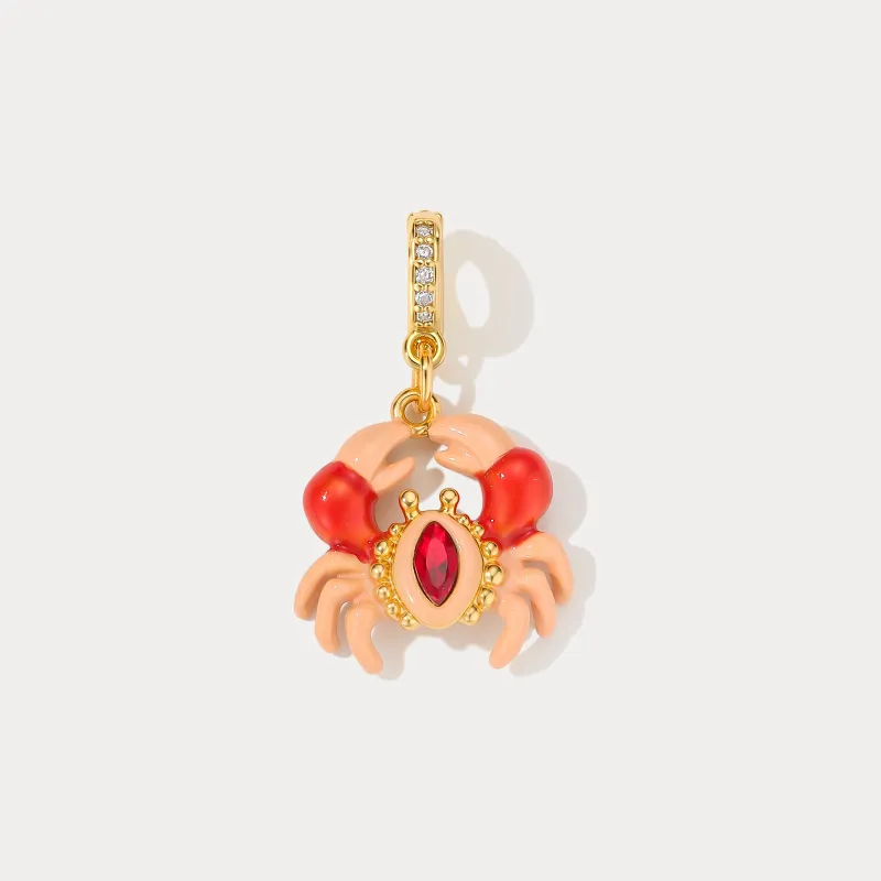 Crab Charm made by Selenichast