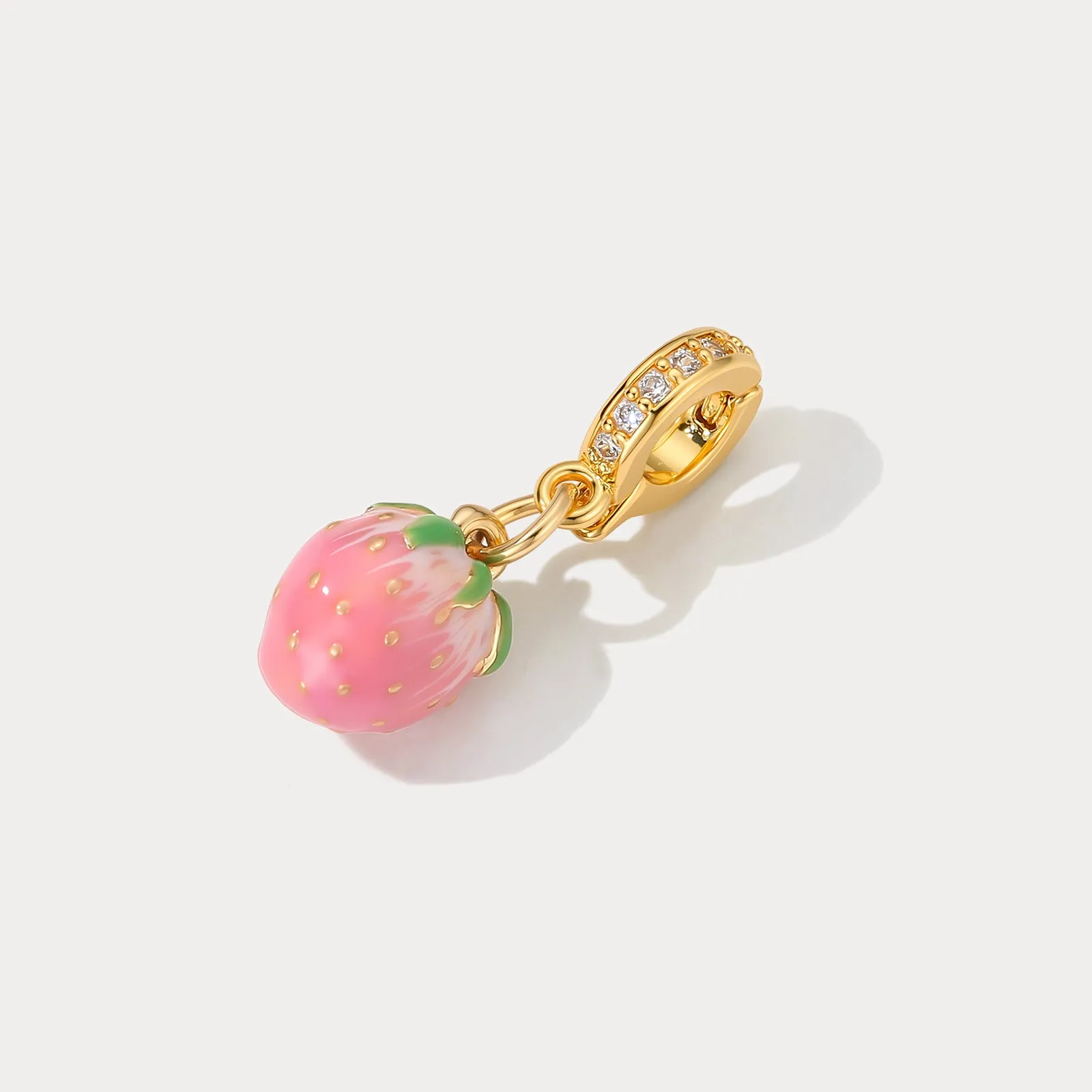 Pink Strawberry Charm sold by Selenichast product image thumbnail 2
