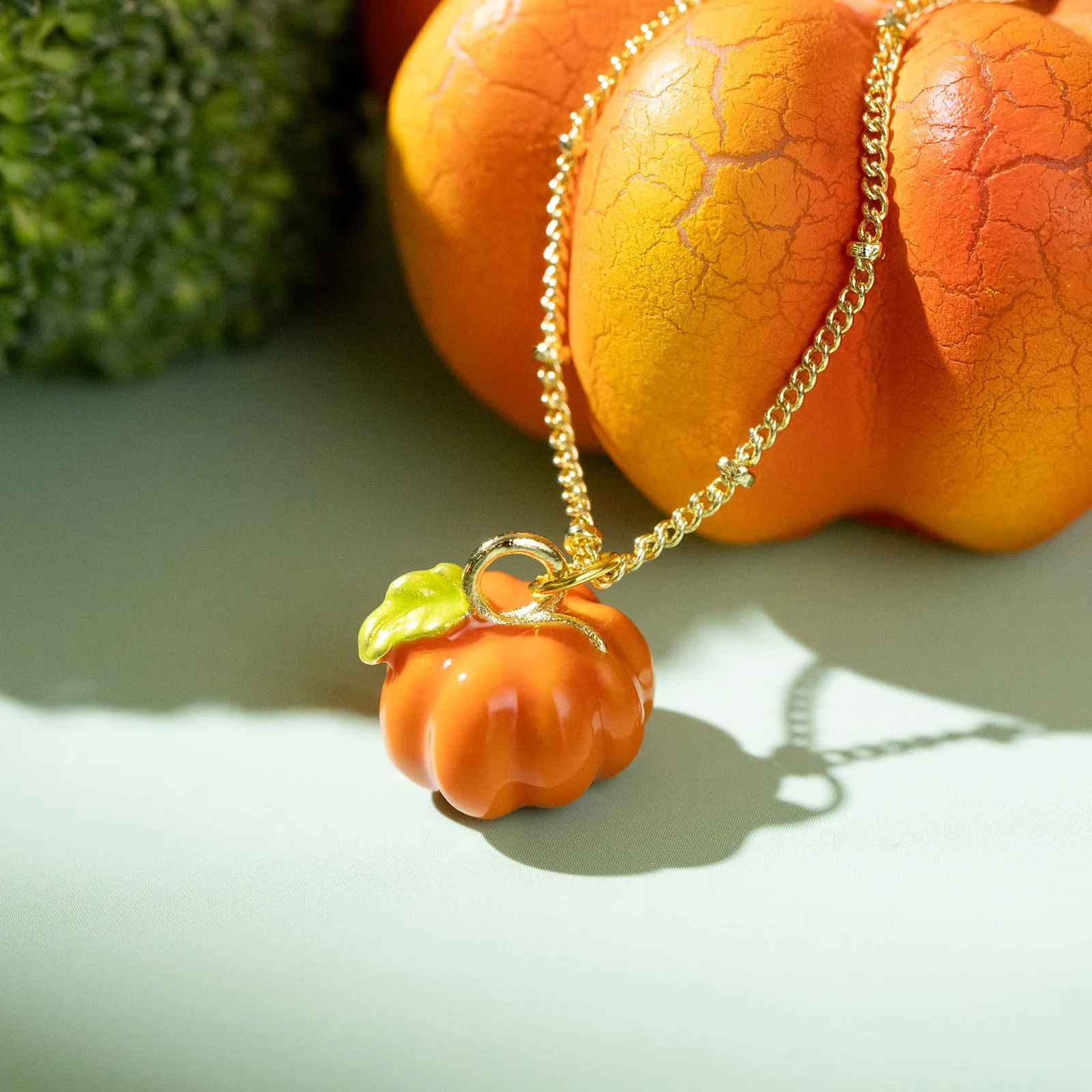 Pumpkin Necklace sold by Selenichast product image thumbnail 3