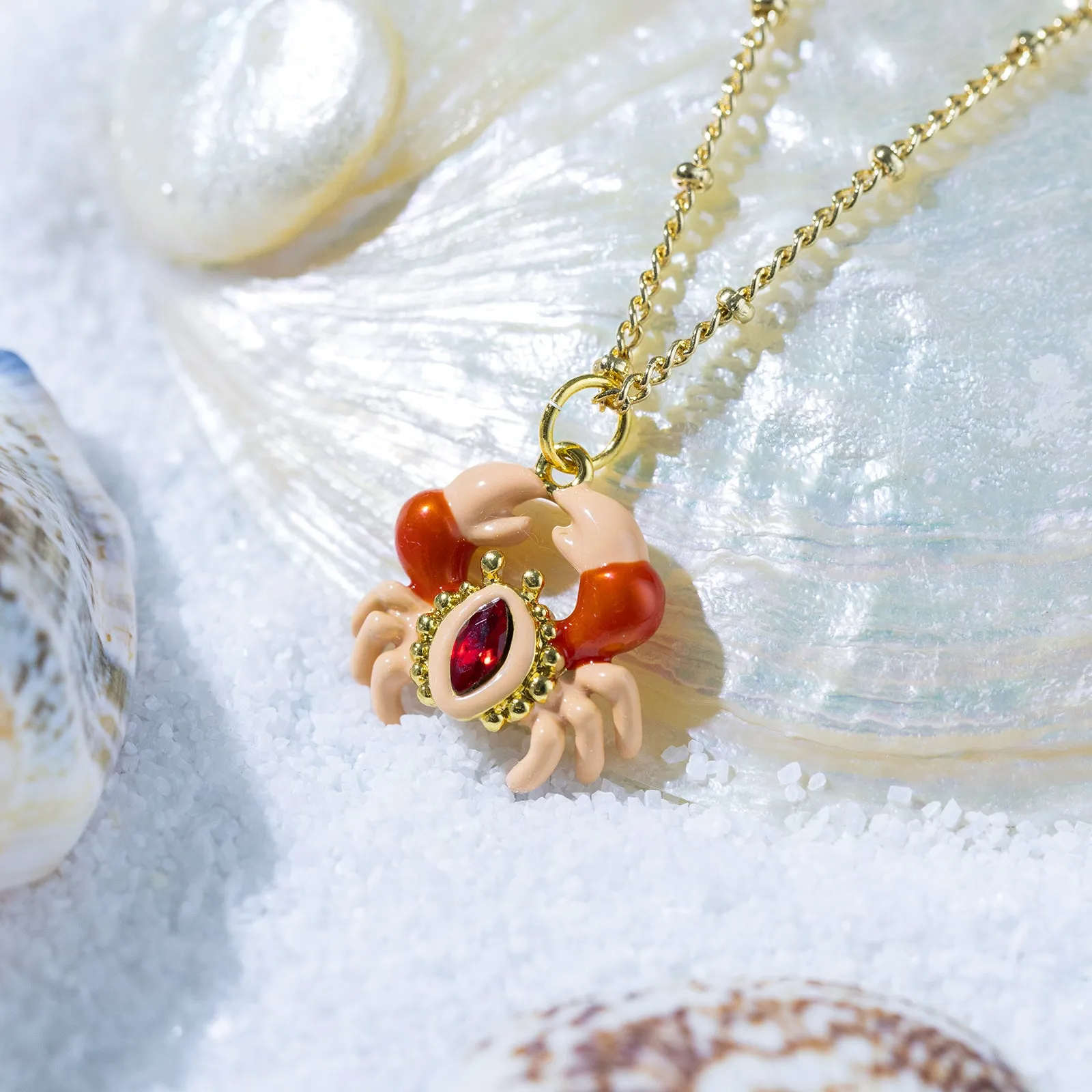 Crab Necklace sold by Selenichast product image thumbnail 2