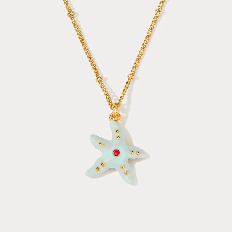 Starfish Necklace made by Selenichast