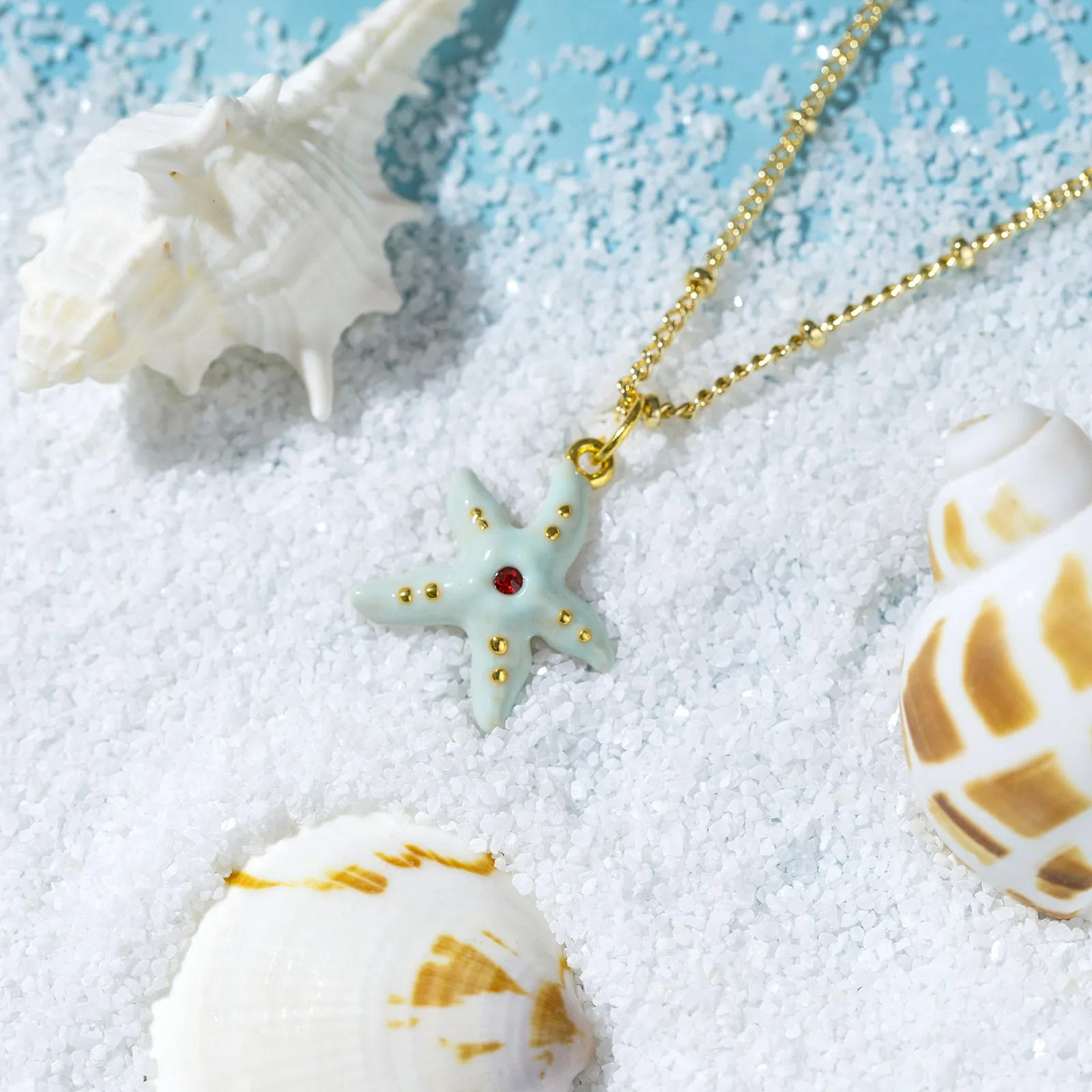 Starfish Necklace sold by Selenichast product image thumbnail 2