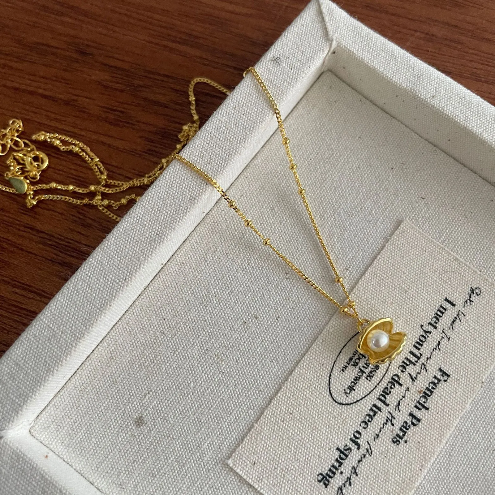 Shell Necklace sold by Selenichast product image thumbnail 5