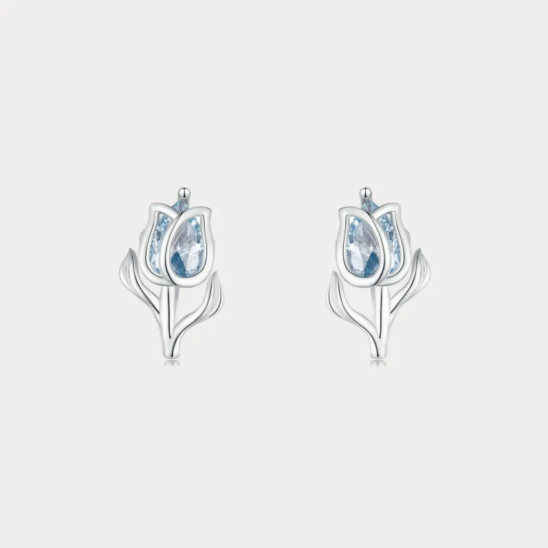 Tulip Earrings made by Selenichast