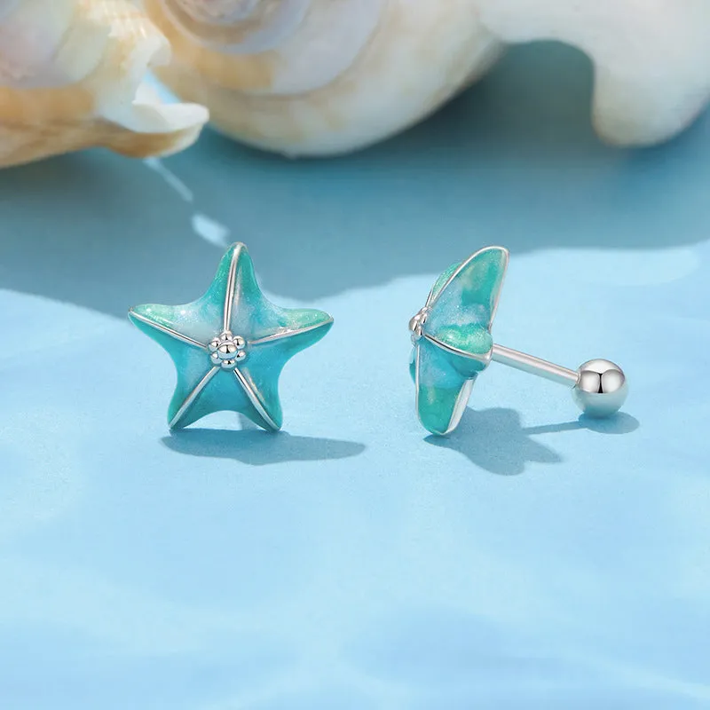 Starfish Earrings sold by Selenichast product image thumbnail 5