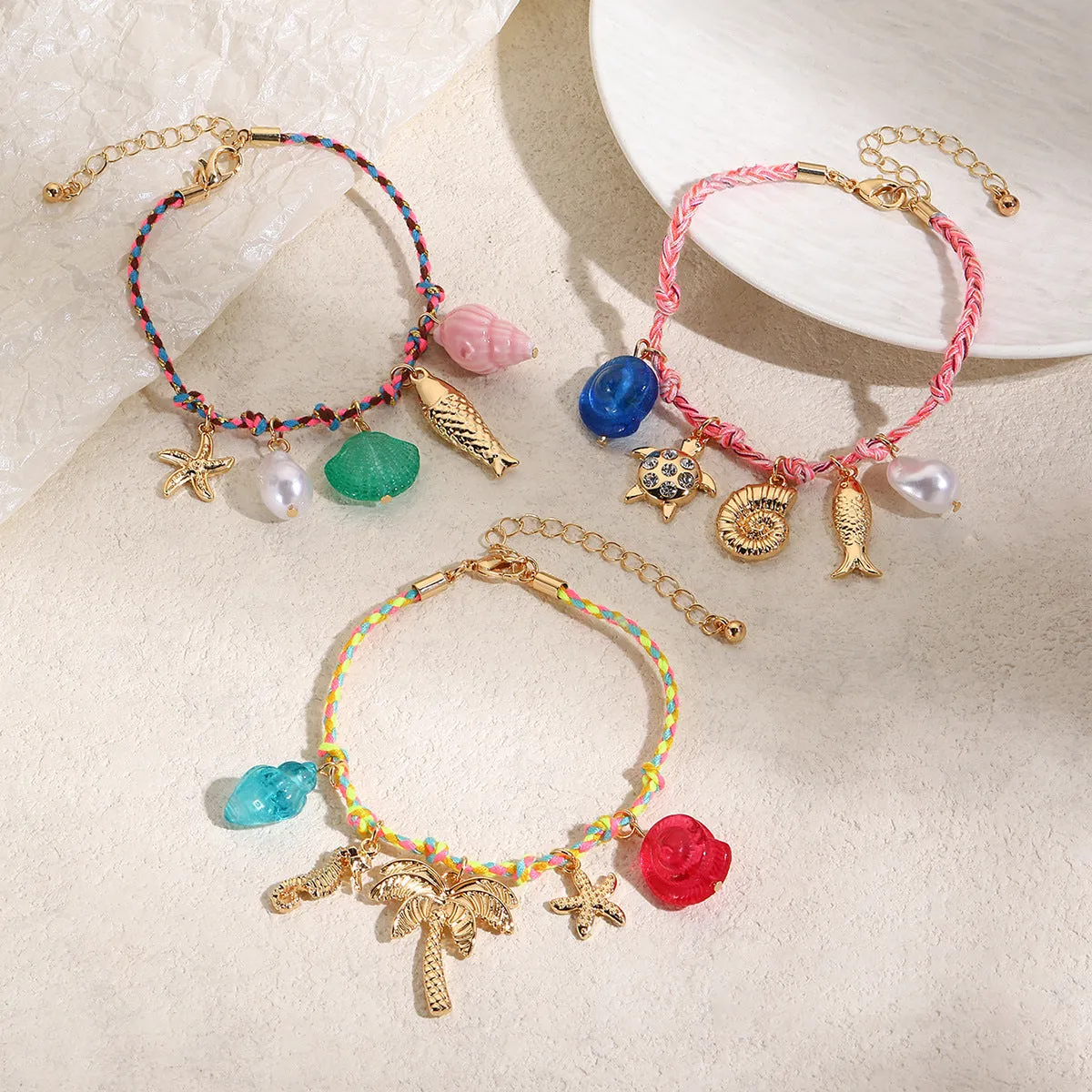 Beach Braided Bracelet sold by Selenichast product image thumbnail 3