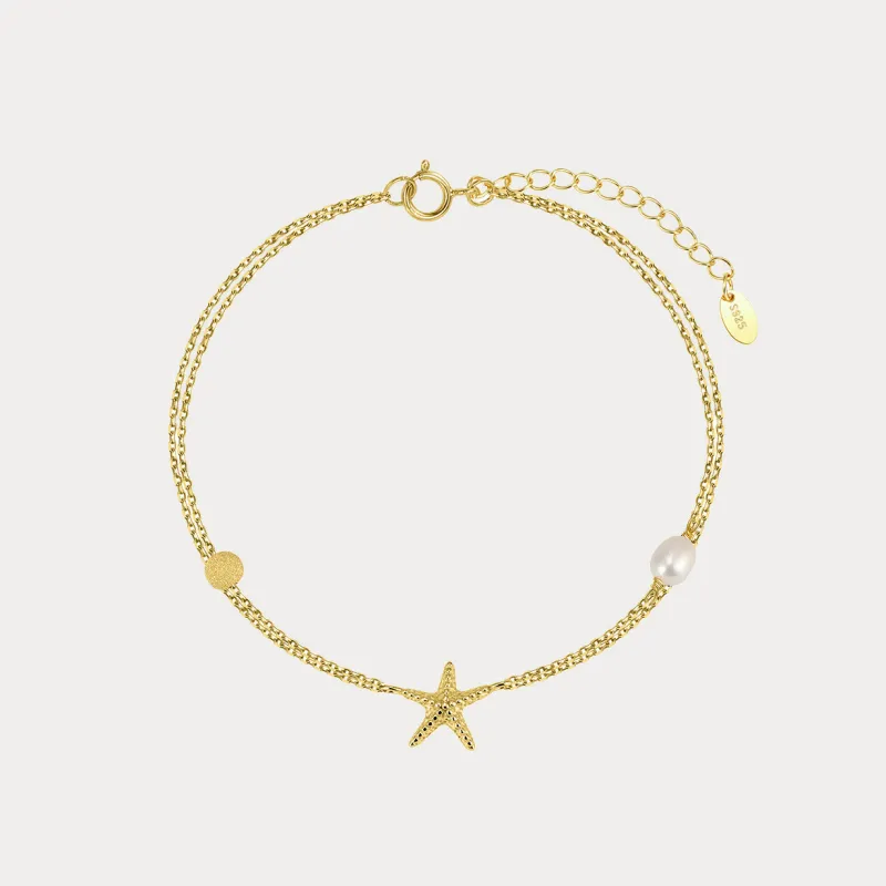 Starfish Anklet made by Selenichast