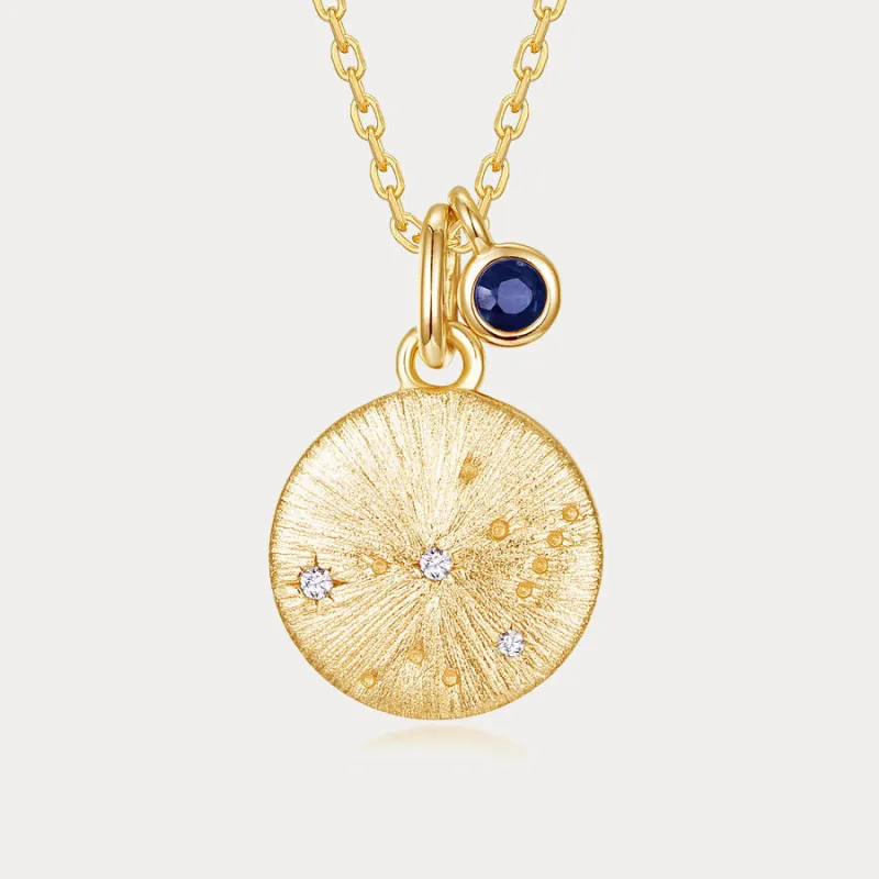 Virgo Birthstone Necklace made by Selenichast