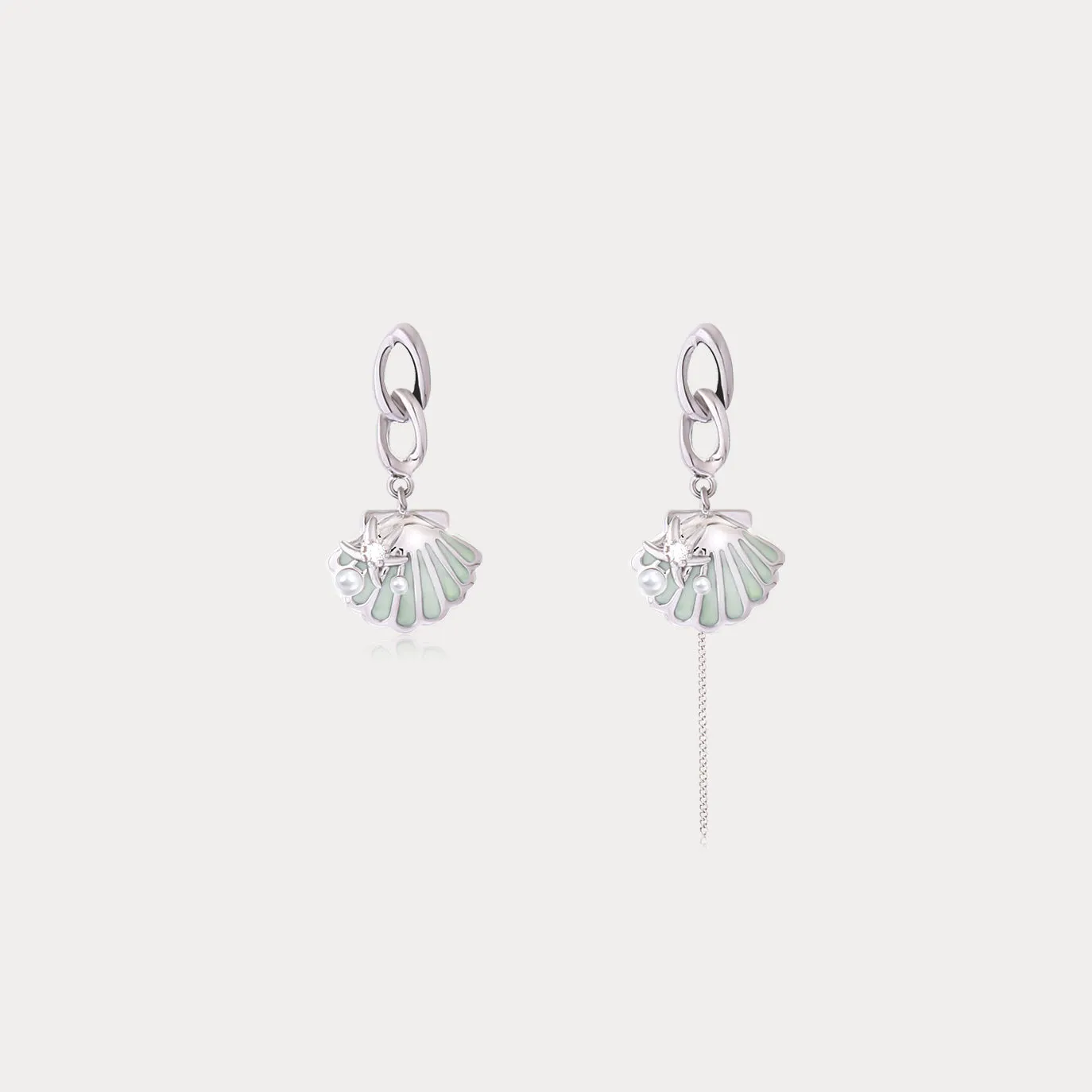 Shell Drop Earrings sold by Selenichast