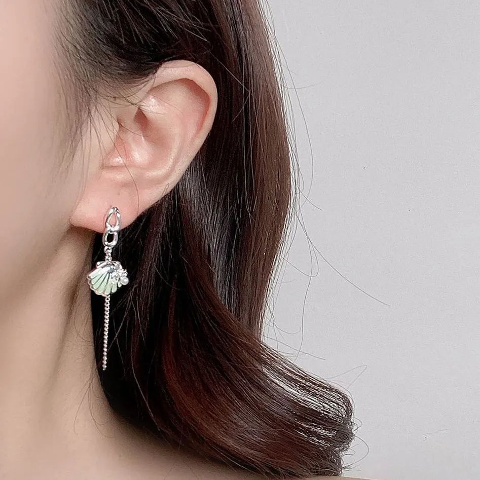 Shell Drop Earrings sold by Selenichast product image thumbnail 2