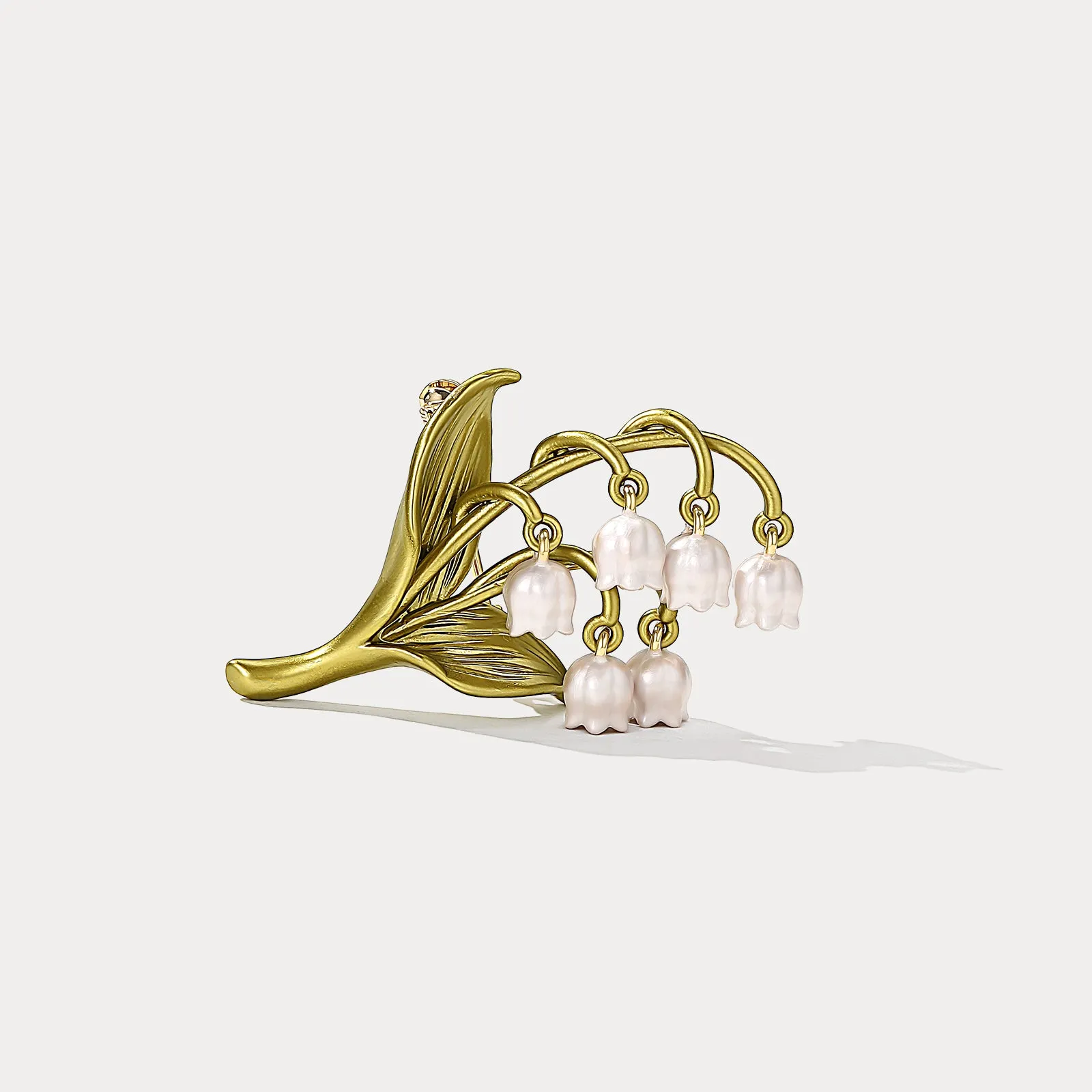 Lily of the Valley Brooch sold by Selenichast product image thumbnail 5