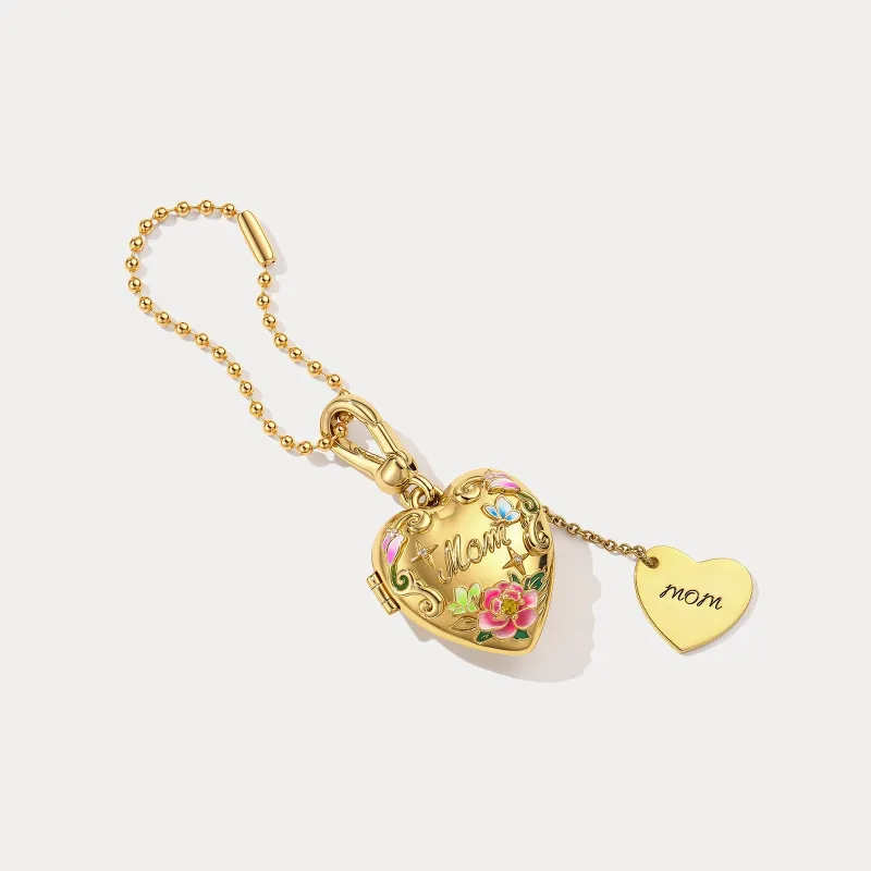Mom Heart Locket Charm made by Selenichast