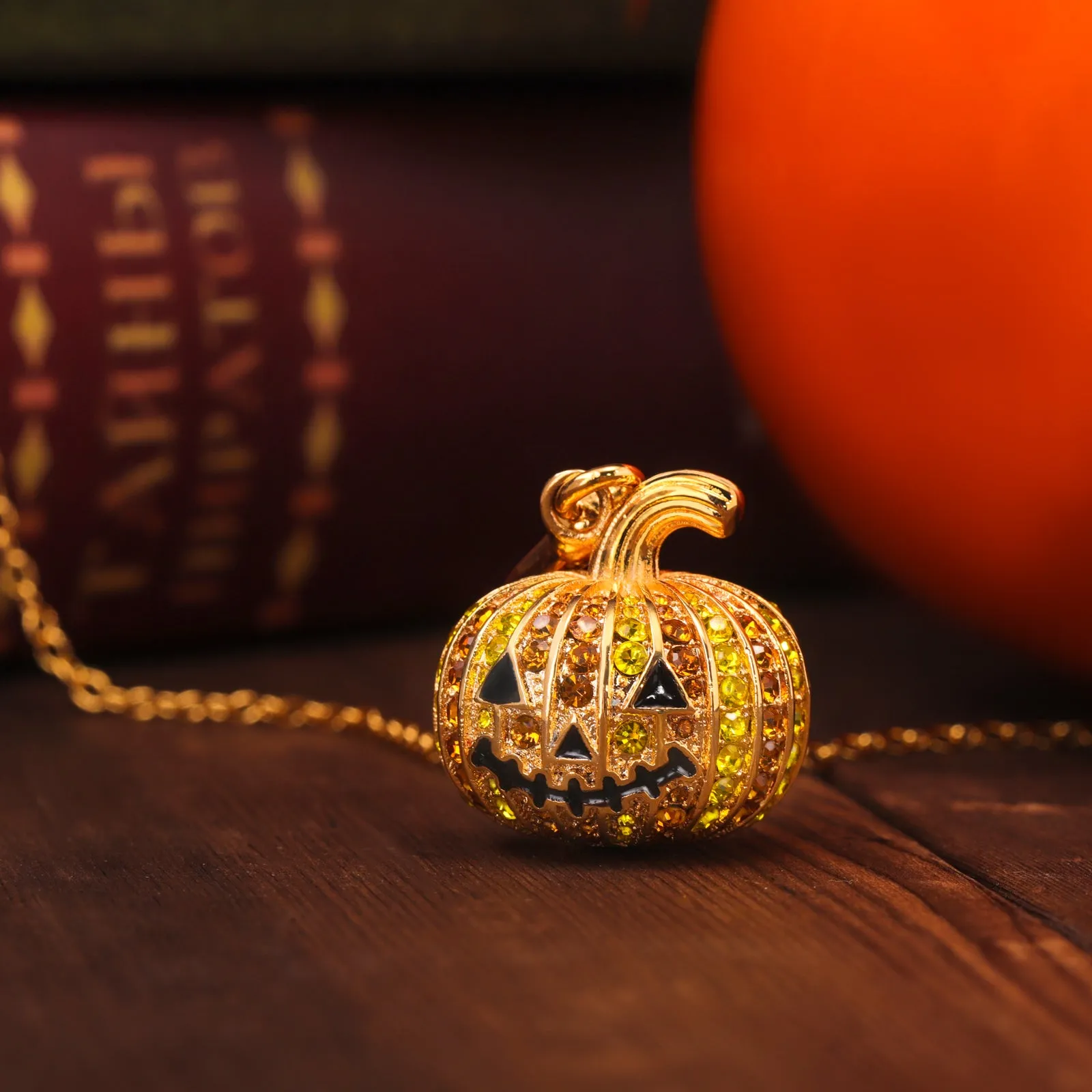 Halloween Pumpkin Charm sold by Selenichast product image thumbnail 2