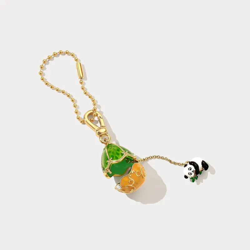 Panda Egg Locket Charm made by Selenichast
