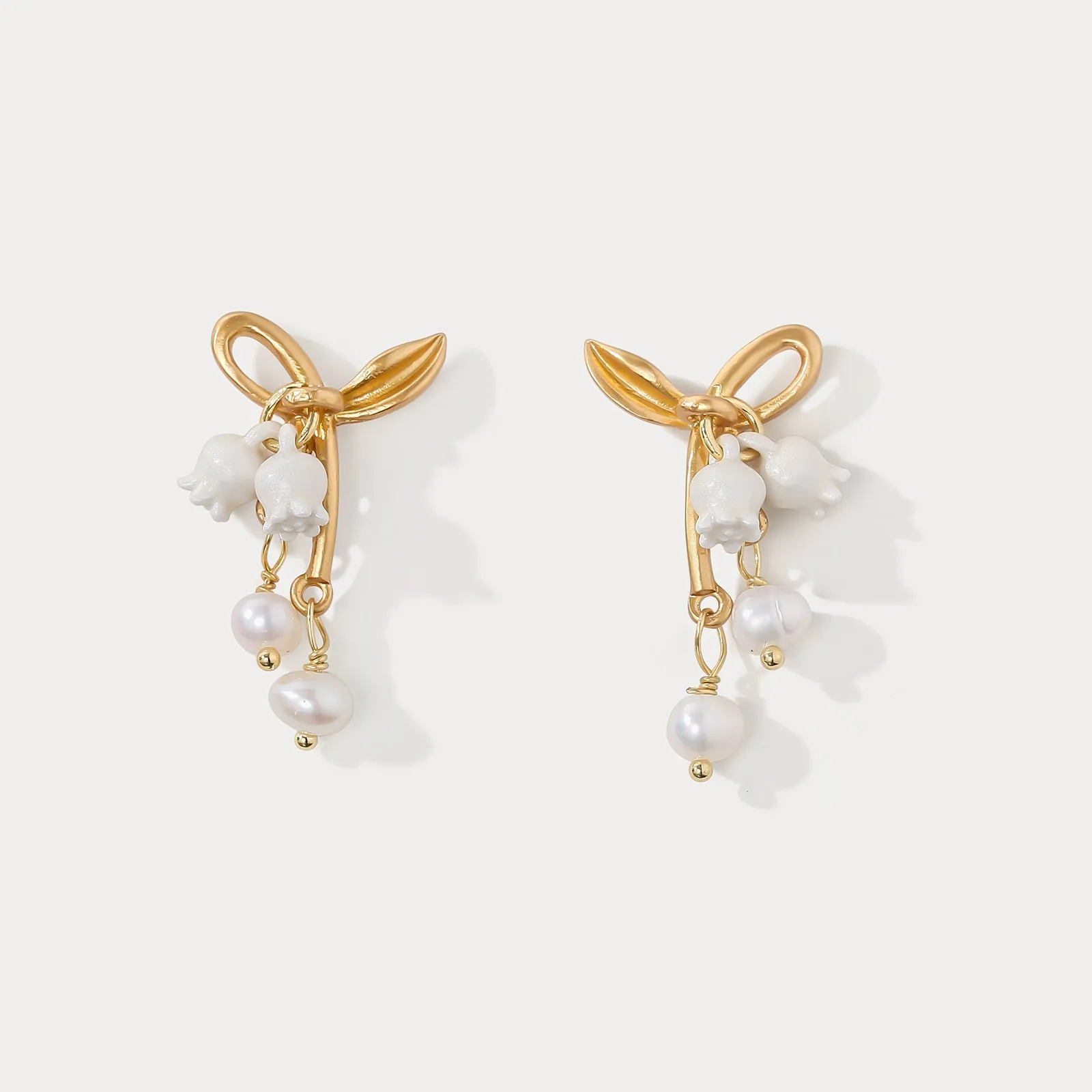 Lily of the Valley Jewelry Set with Gift Wrapping sold by Selenichast product image thumbnail 4