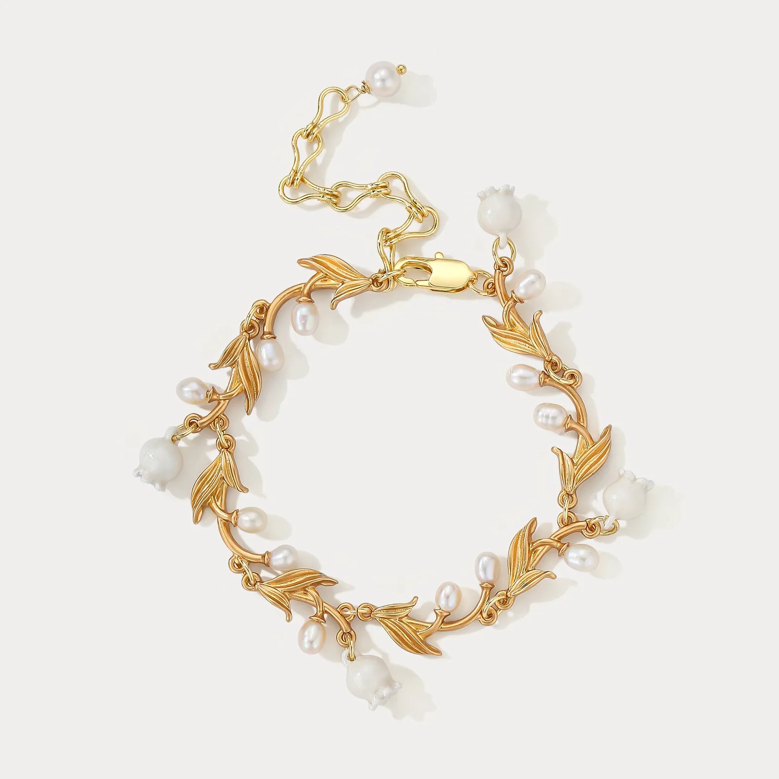 Lily of the Valley Jewelry Set with Gift Wrapping sold by Selenichast product image thumbnail 5