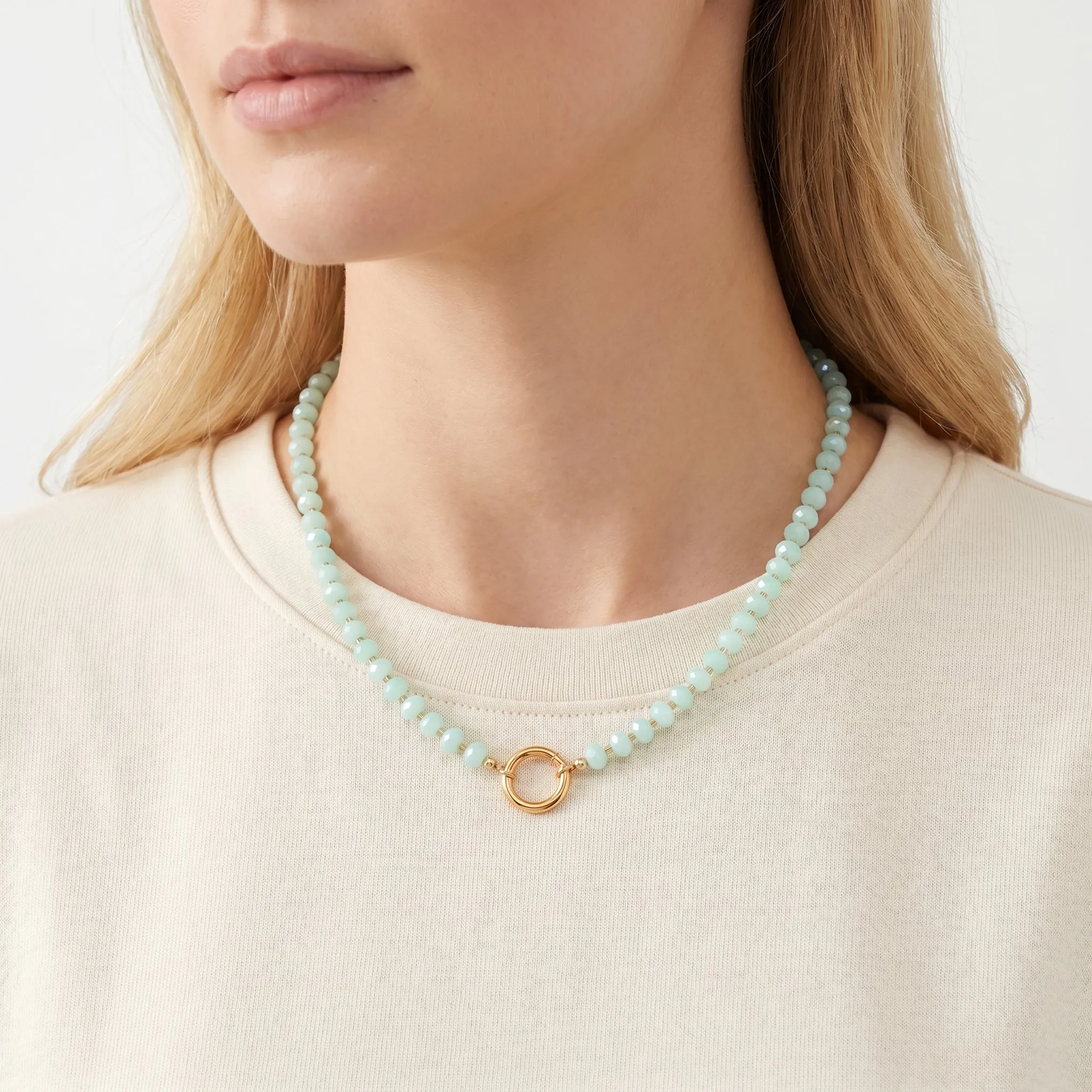 Green Beaded Necklace sold by Selenichast product image thumbnail 5