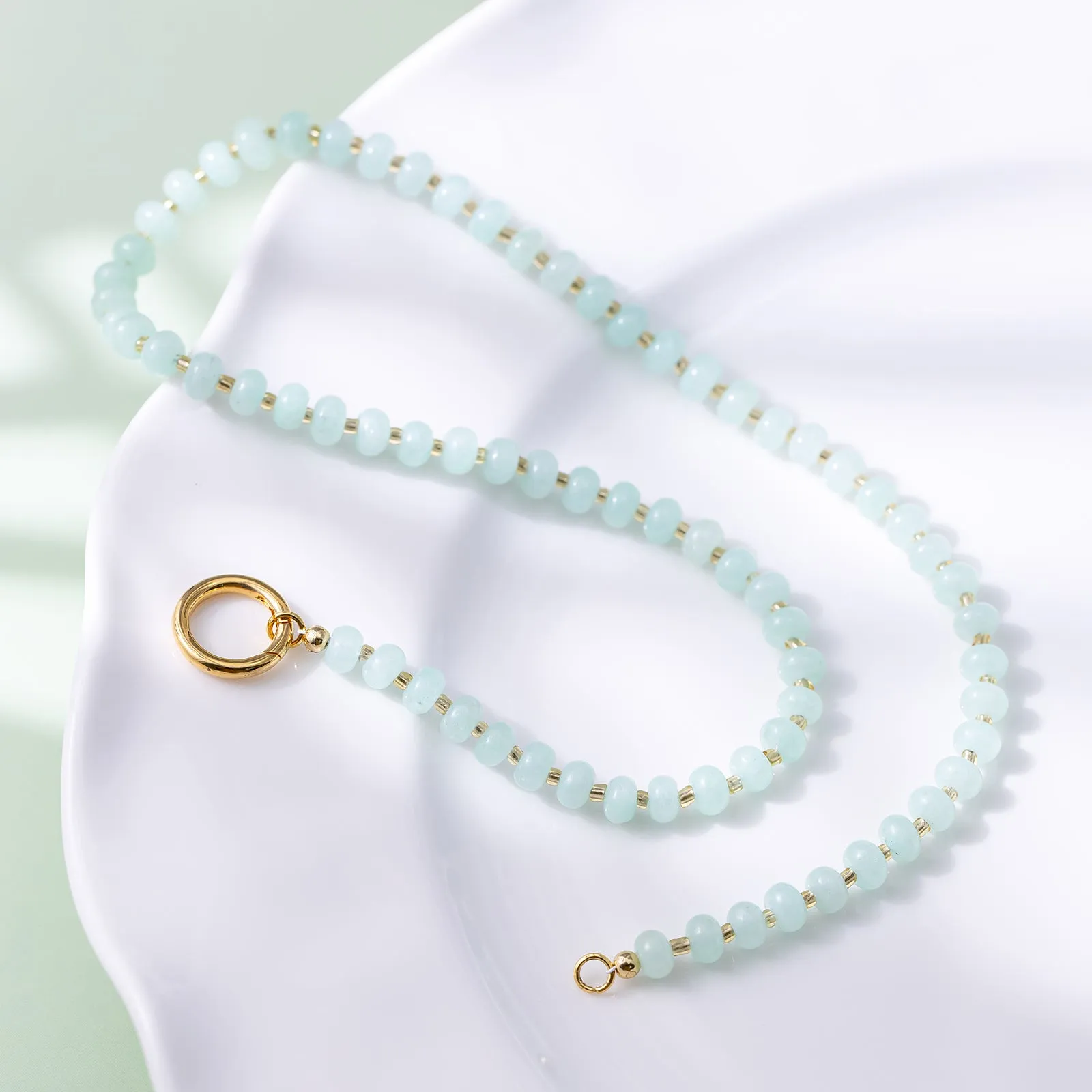 Green Beaded Necklace sold by Selenichast product image thumbnail 3